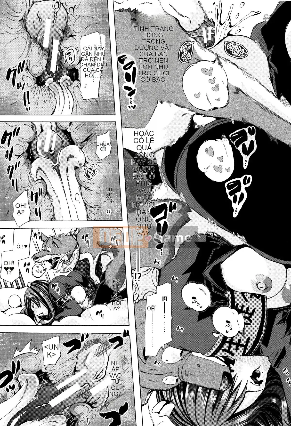 [Hán hóa cá nhân của Summer Moon Rabbit][チキコ] Lớp học hiếp dâm quái thú