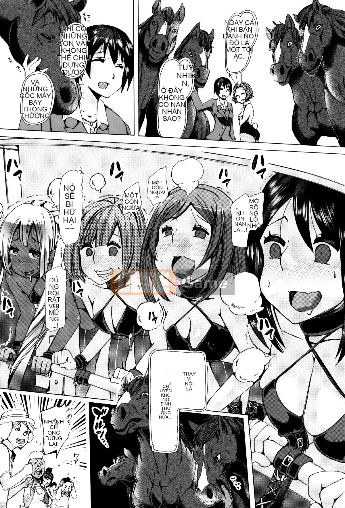 [Hán hóa cá nhân của Summer Moon Rabbit][チキコ] Lớp học hiếp dâm quái thú