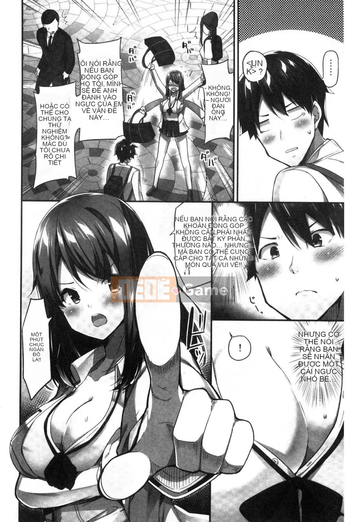 [Kazeteki Koubou][Yuki HB] Câu chuyện về việc trả 10 triệu yên để hiến tặng ngực.