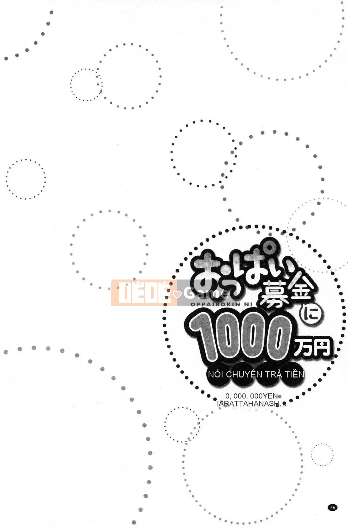 [Kazeteki Koubou][Yuki HB] Câu chuyện về việc trả 10 triệu yên để hiến tặng ngực.