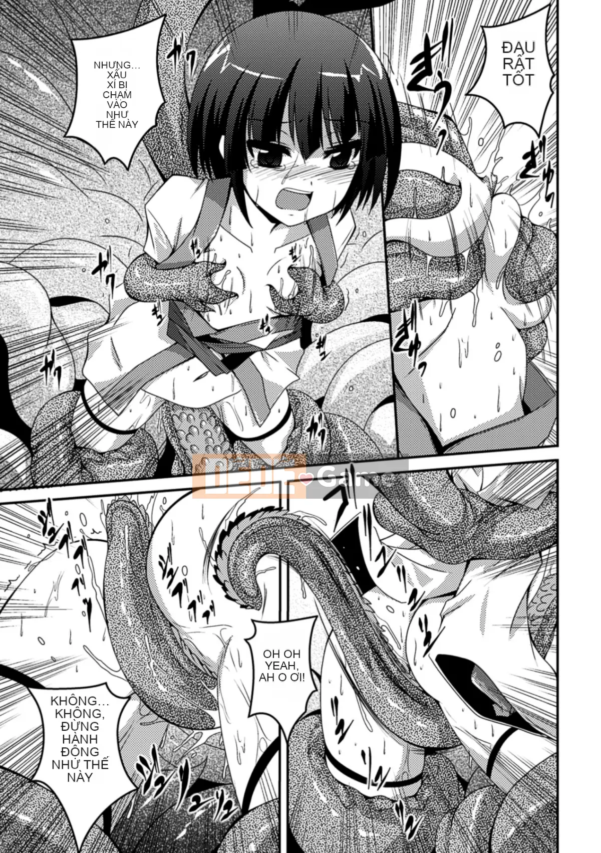 [Moe lụa cá nhân Trung Quốc][Fumihiro] Một bữa tiệc xúc tu nơi một cô gái rơi xuống