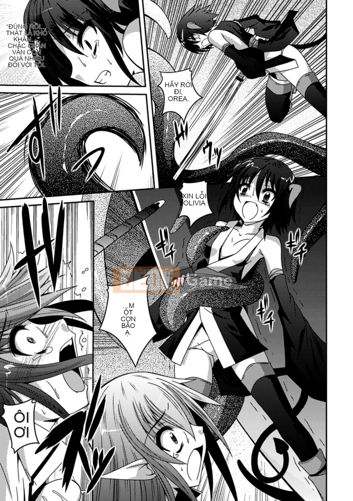 [Moe lụa cá nhân Trung Quốc][Fumihiro] Một bữa tiệc xúc tu nơi một cô gái rơi xuống