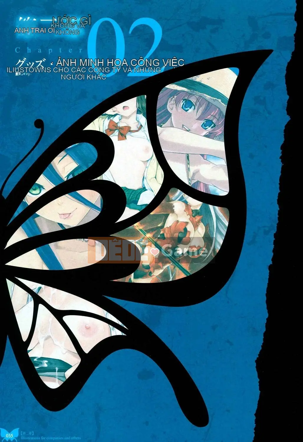 [Xưởng Hán hóa gió][Babao Beiren] Bộ sưu tập tranh Babao Beiren Con bướm đỏ (ほてり)