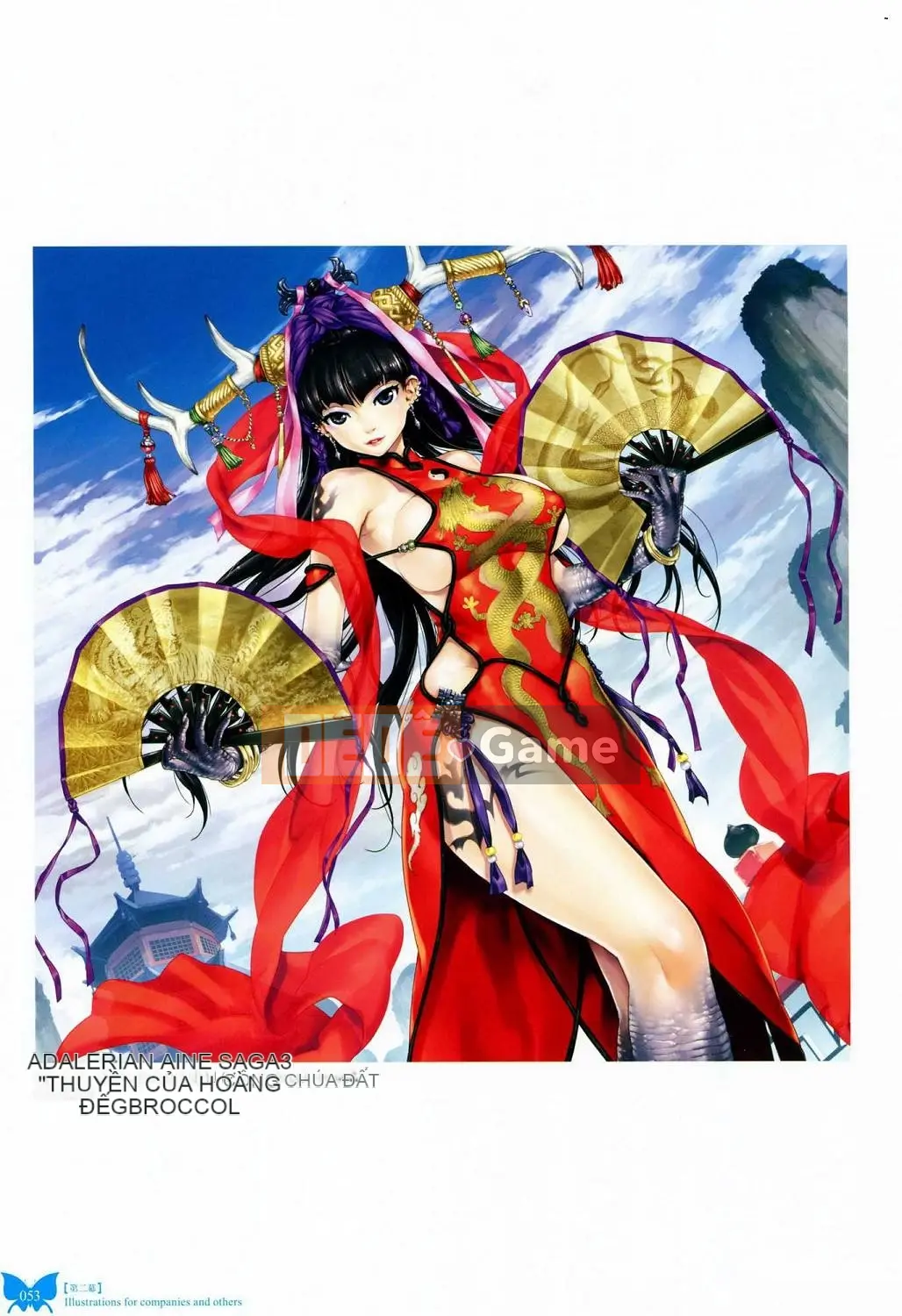 [Xưởng Hán hóa gió][Babao Beiren] Bộ sưu tập tranh Babao Beiren Con bướm đỏ (ほてり)