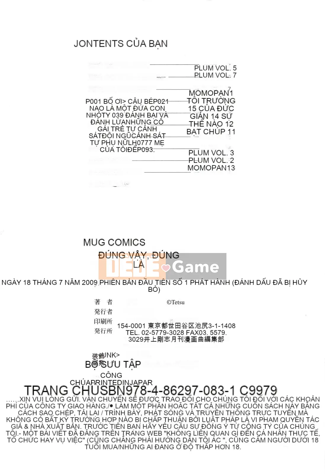 [Tetsu] Minimania [Trung bình]