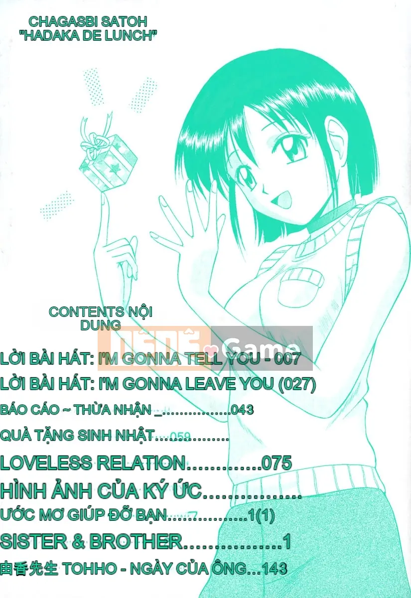 [Sato Chagashi] Bữa trưa khỏa thân