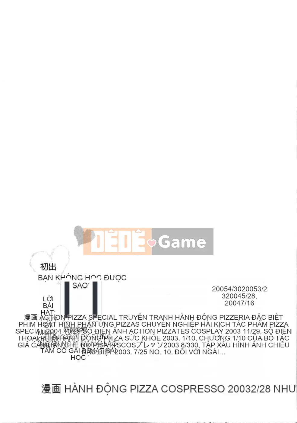 [Sato Chagashi] Đa phong cách