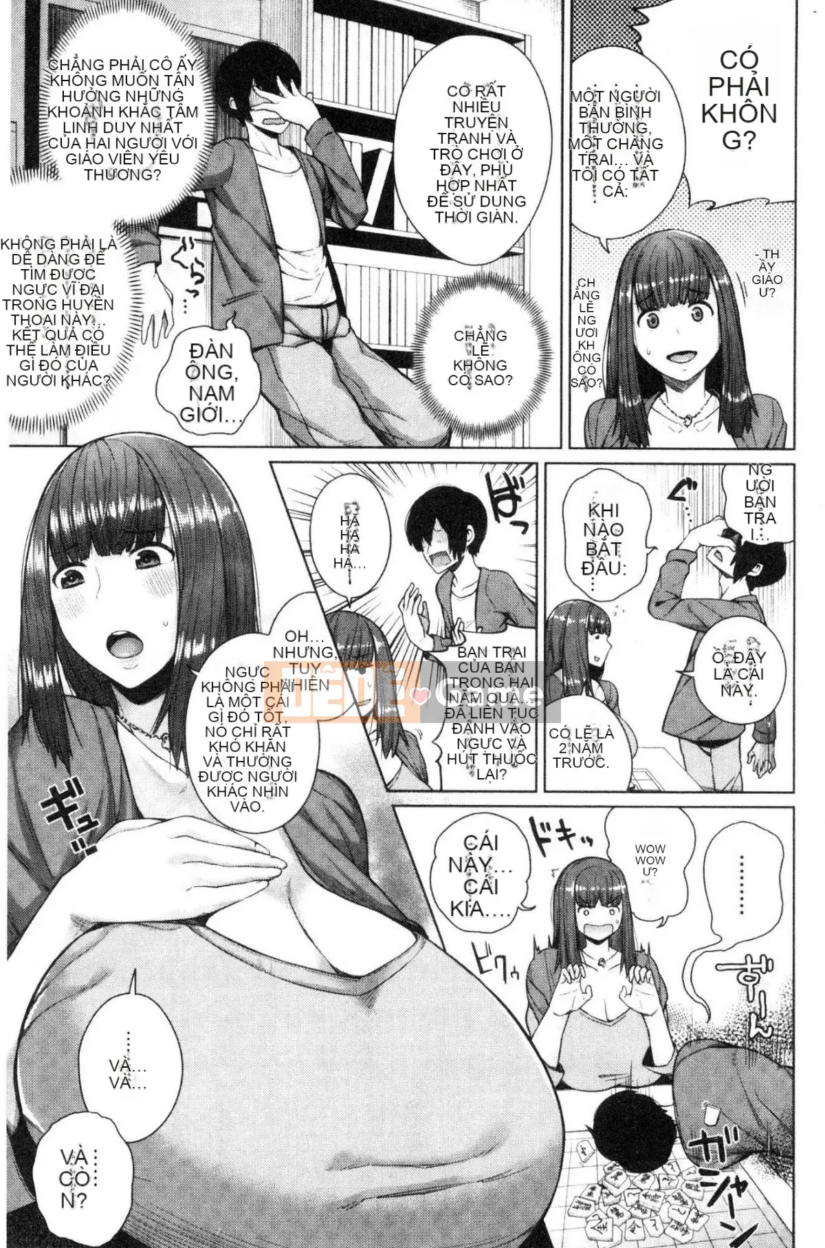 [Kazeteki Koubou][Koayaako] Những phụ nữ ngực khủng dễ bị xô đẩy