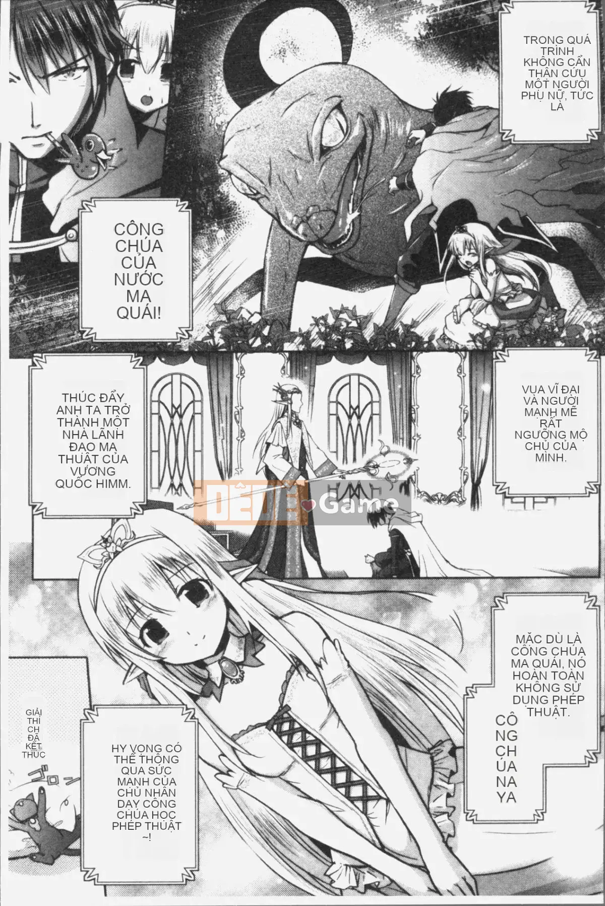 [Nhóm càn quét 4K][Isogai Takeru, Yoshihisa Tokimaru] Tôi trở thành pháp sư triều đình ở một quốc gia yêu tinh, vì vậy tôi đã thử quấy rối tình dục một công chúa TRUYỆN TRANH