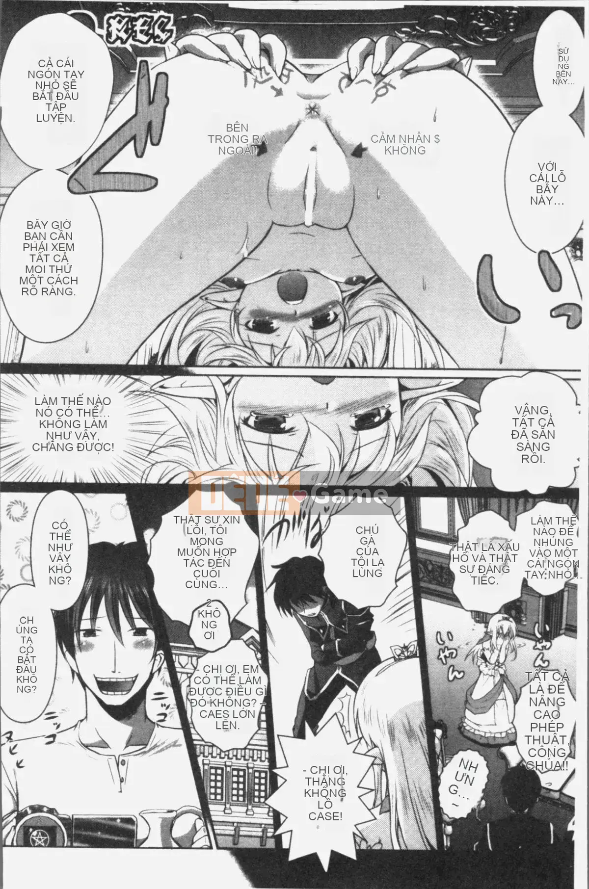 [Nhóm càn quét 4K][Isogai Takeru, Yoshihisa Tokimaru] Tôi trở thành pháp sư triều đình ở một quốc gia yêu tinh, vì vậy tôi đã thử quấy rối tình dục một công chúa TRUYỆN TRANH