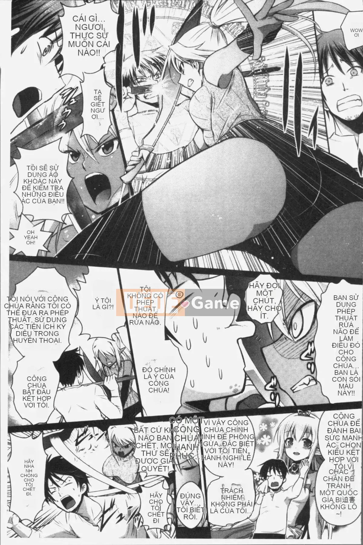 [Nhóm càn quét 4K][Isogai Takeru, Yoshihisa Tokimaru] Tôi trở thành pháp sư triều đình ở một quốc gia yêu tinh, vì vậy tôi đã thử quấy rối tình dục một công chúa TRUYỆN TRANH