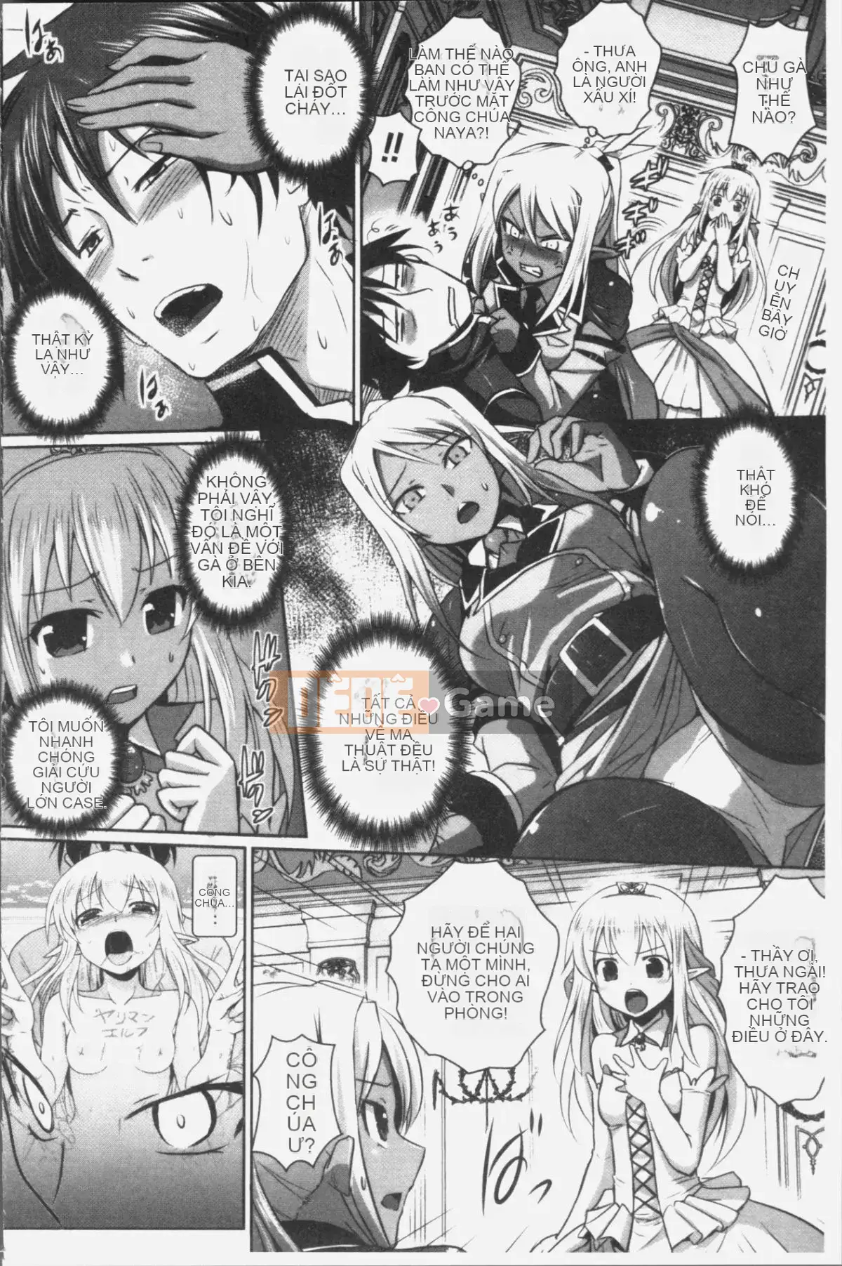 [Nhóm càn quét 4K][Isogai Takeru, Yoshihisa Tokimaru] Tôi trở thành pháp sư triều đình ở một quốc gia yêu tinh, vì vậy tôi đã thử quấy rối tình dục một công chúa TRUYỆN TRANH