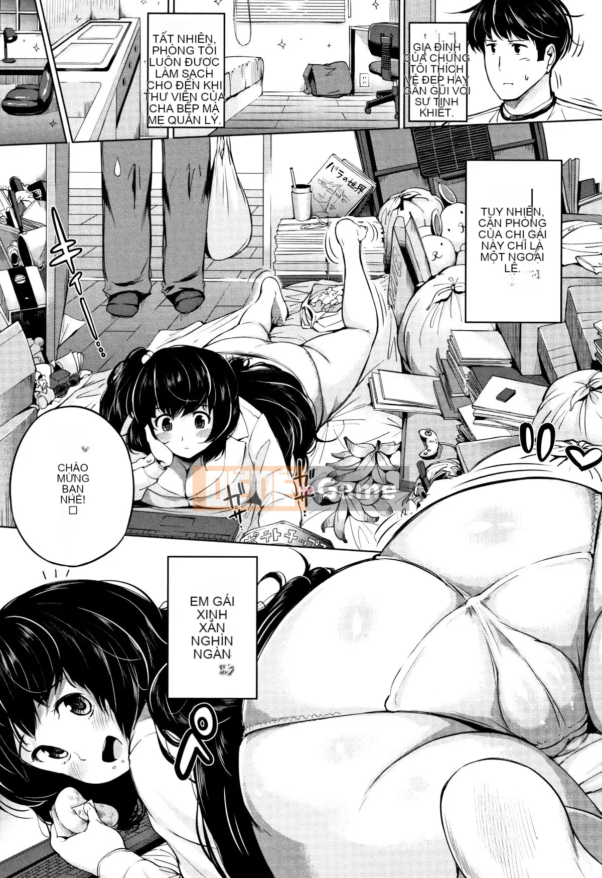 (Truyện tranh Seinen) [Kozakura Kumaneko] Thân dưới táo tợn + Tờ rơi 4P