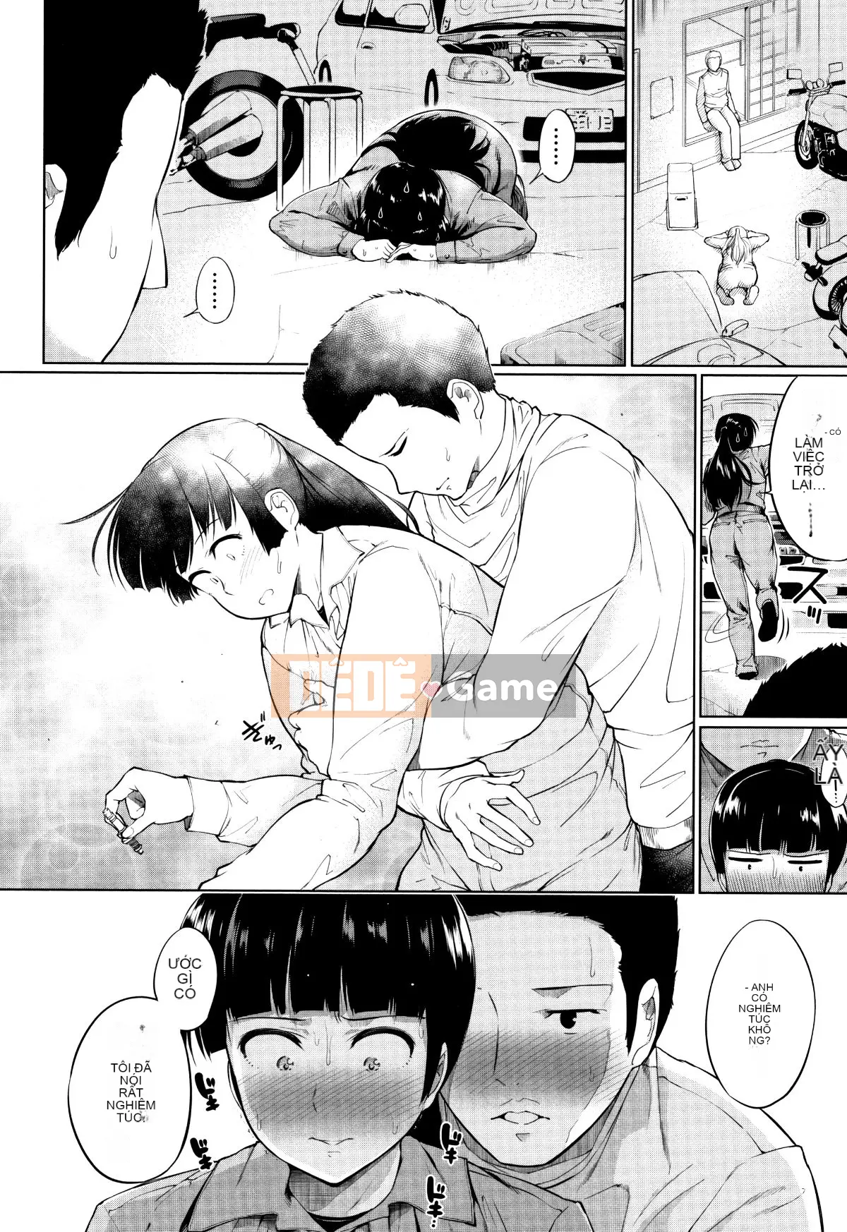 (Truyện tranh Seinen) [Kozakura Kumaneko] Thân dưới táo tợn + Tờ rơi 4P