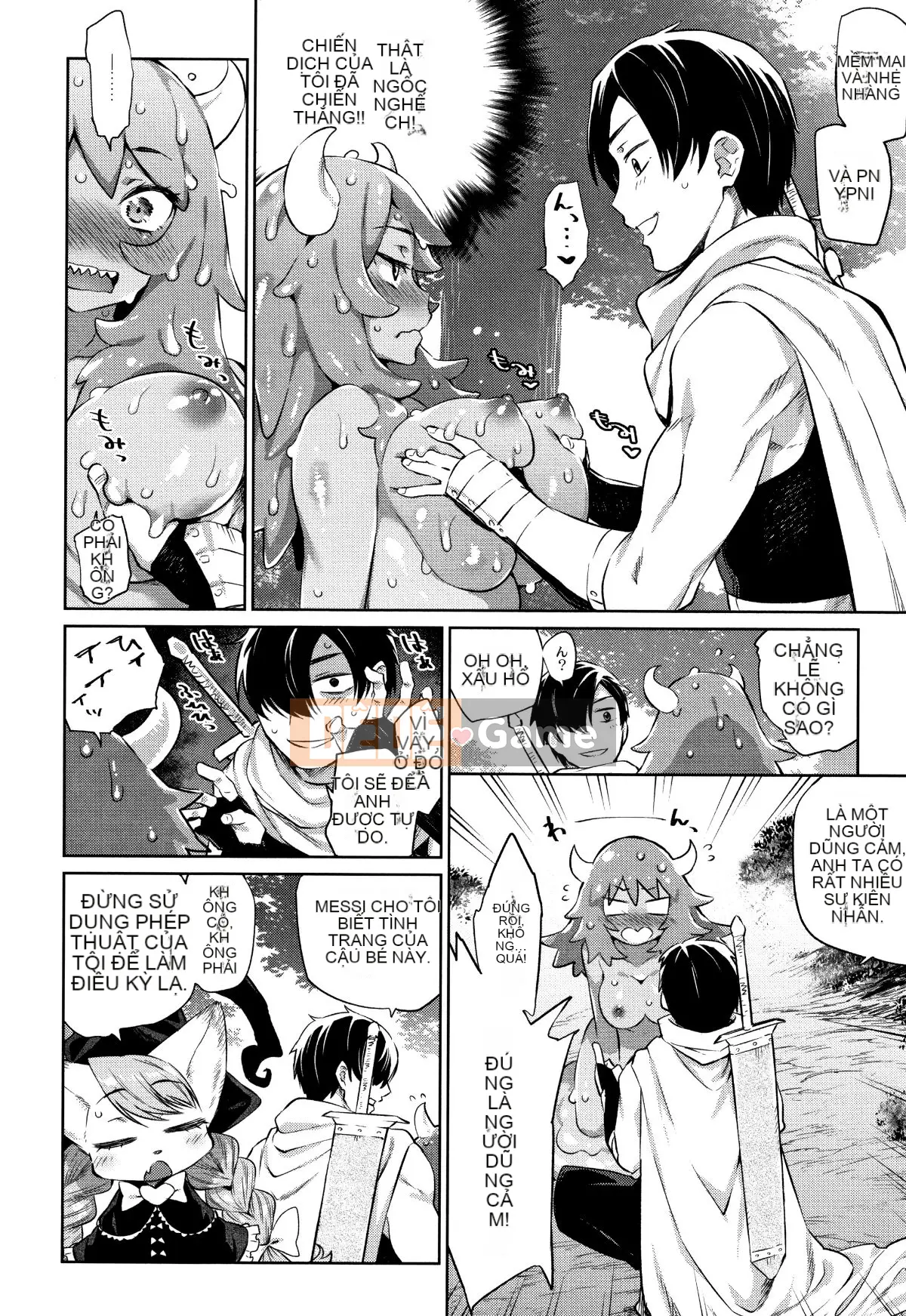 (Seinen Comic) [Mizone] Cách rơi Monster Musume + Tờ rơi 4P