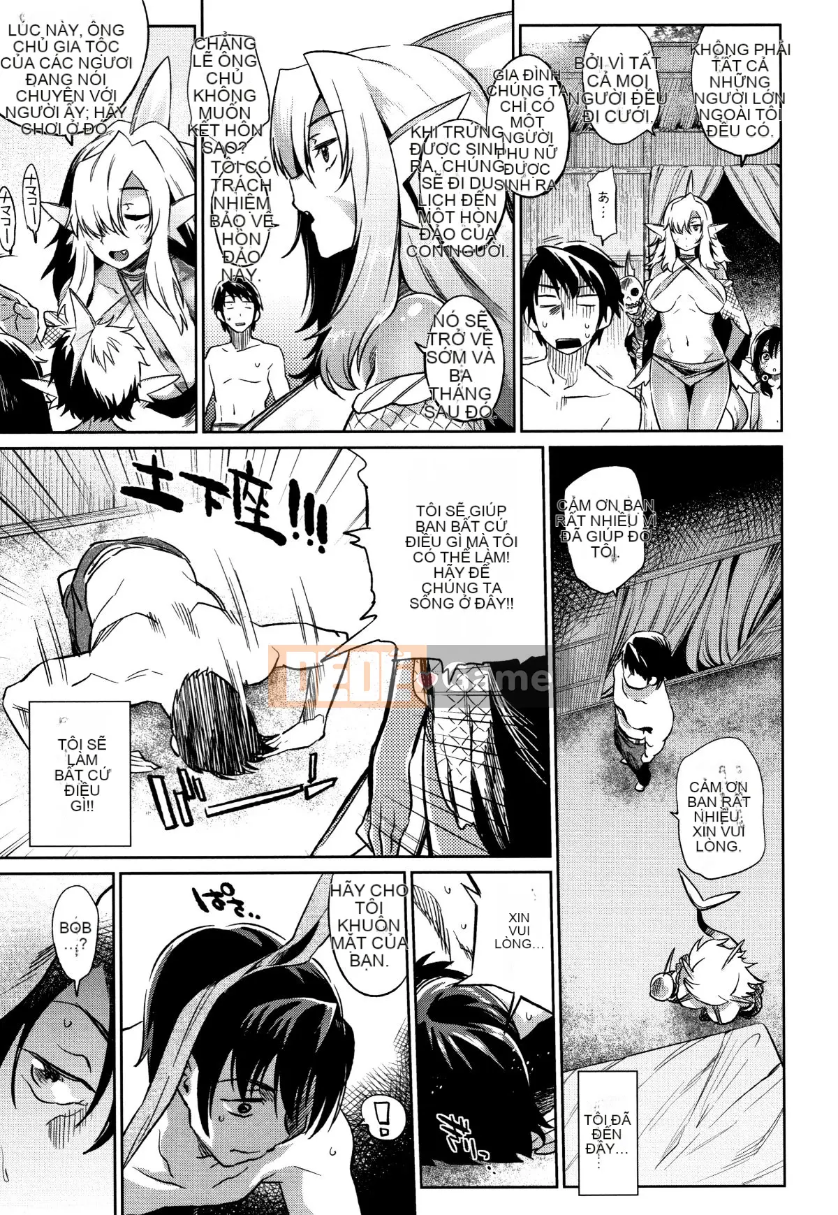 (Seinen Comic) [Mizone] Cách rơi Monster Musume + Tờ rơi 4P