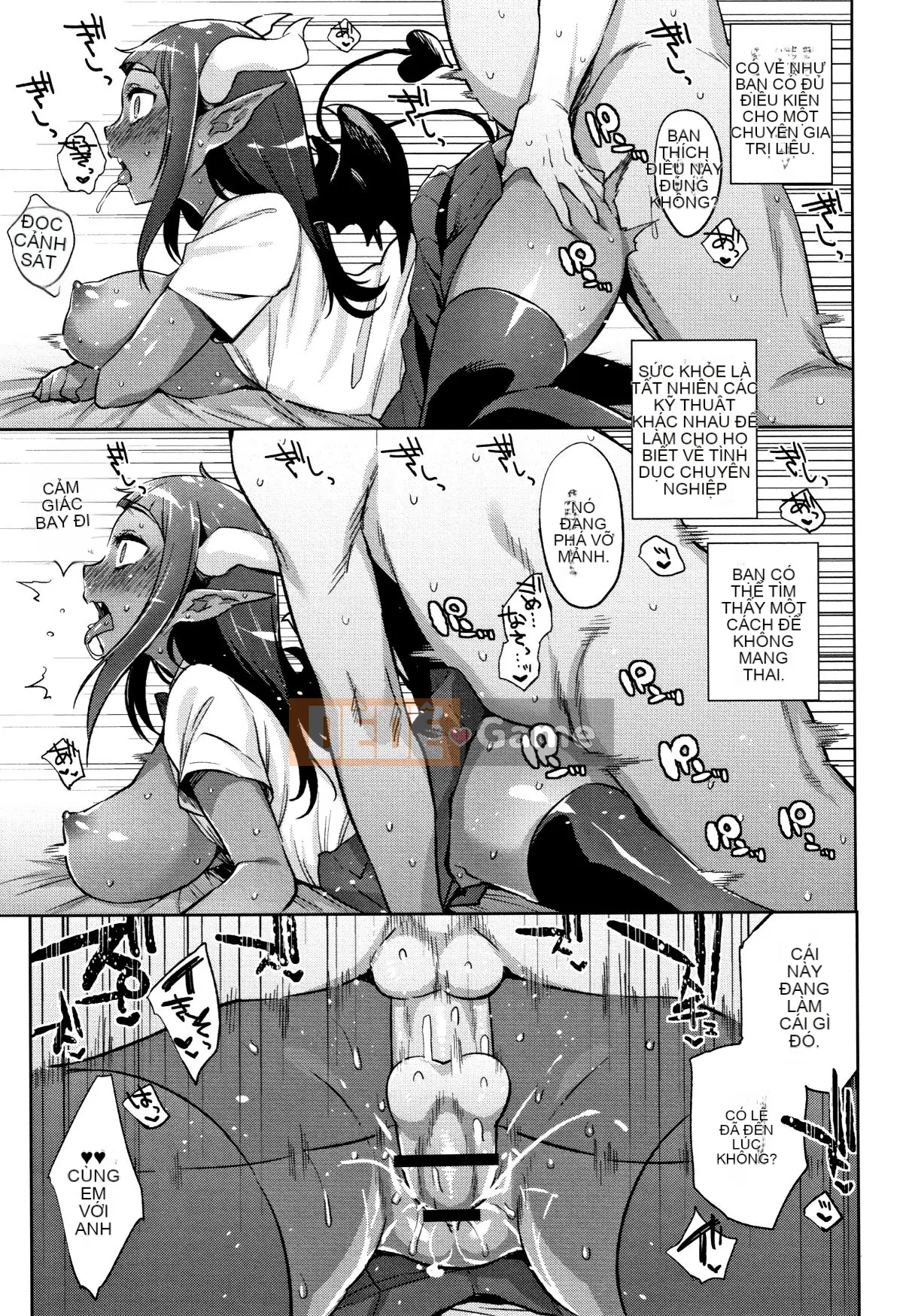 (Seinen Comic) [Mizone] Cách rơi Monster Musume + Tờ rơi 4P