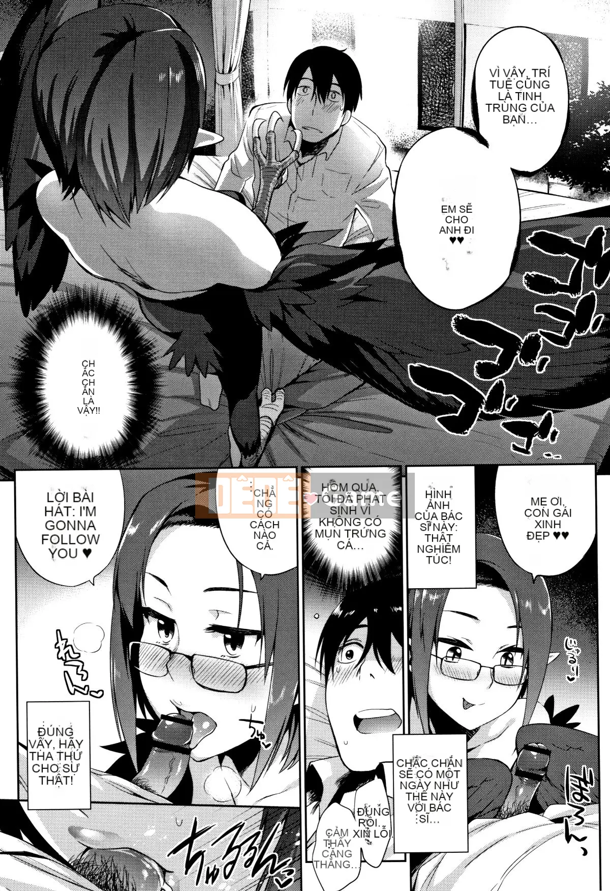 (Seinen Comic) [Mizone] Cách rơi Monster Musume + Tờ rơi 4P