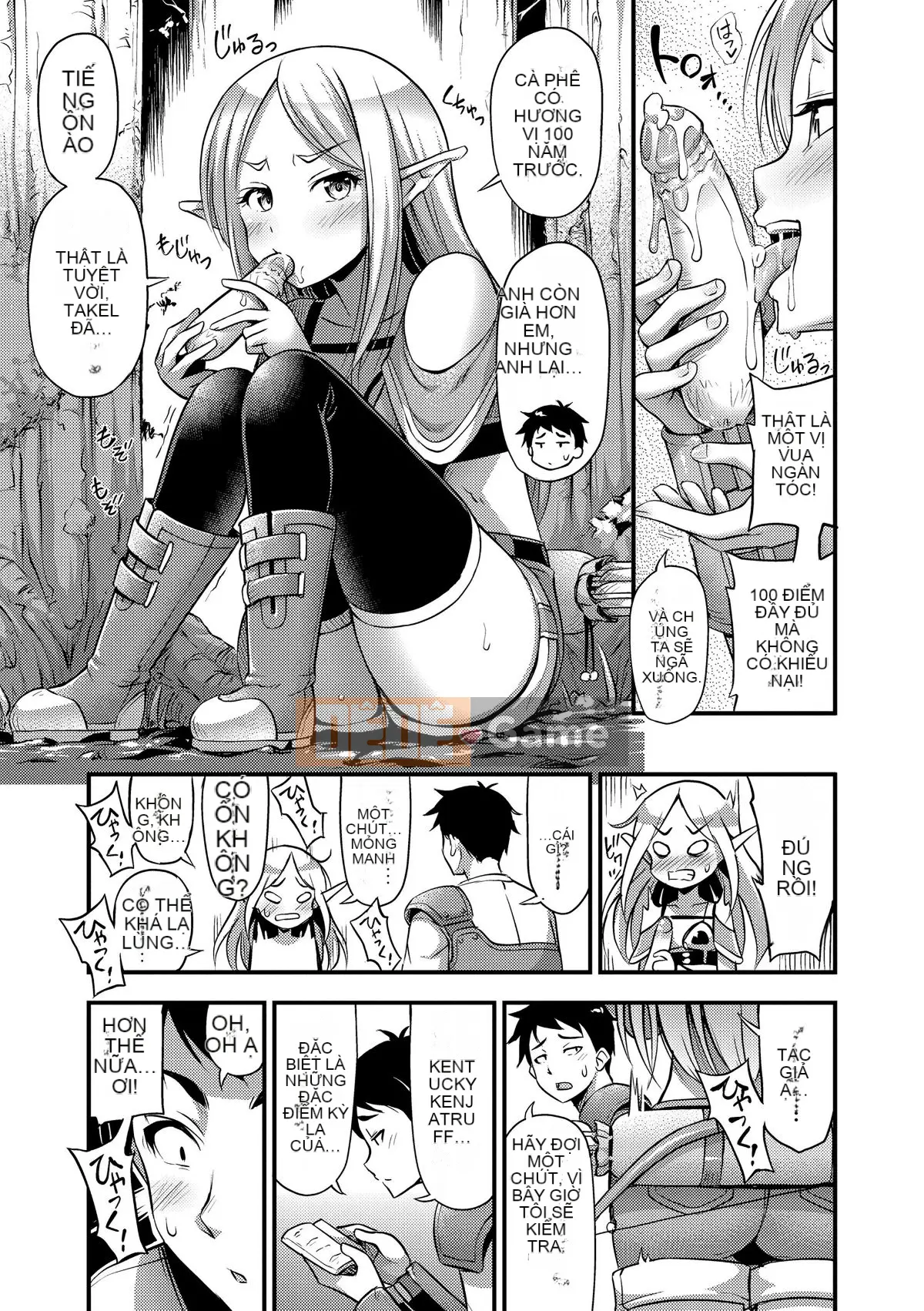 (Truyện tranh Seijin) [Tiếng ồn] Vếu, Đùi, Quần đùi [Kỹ thuật số]