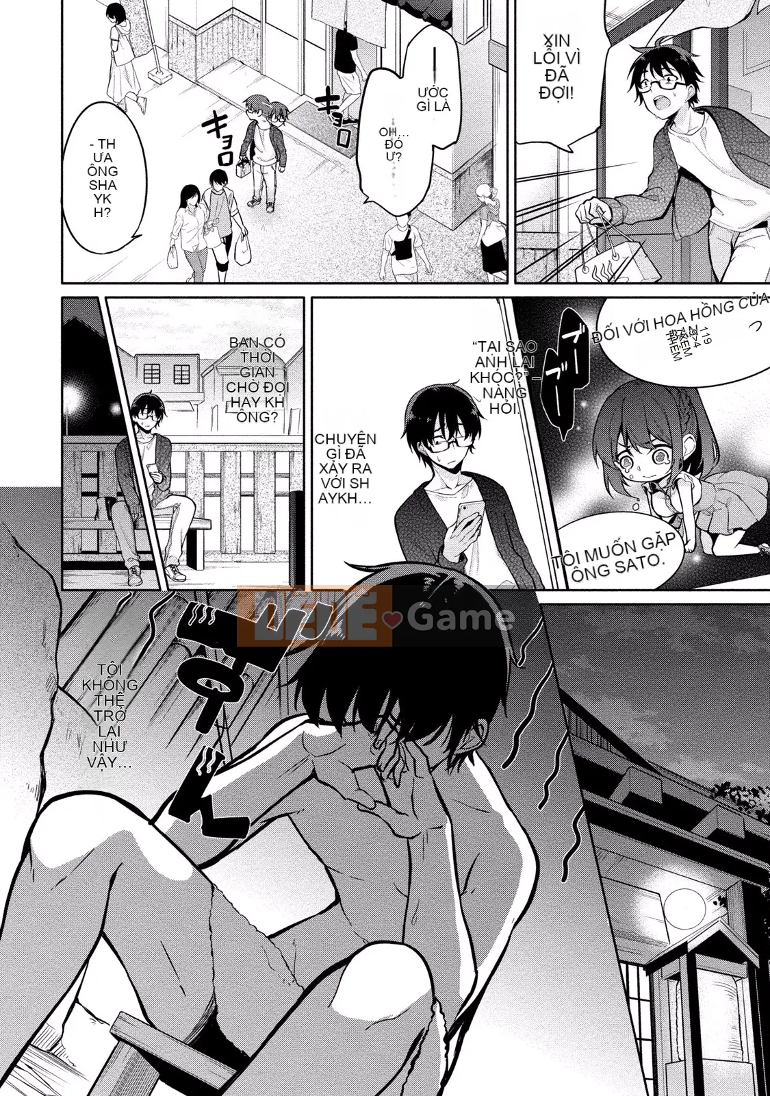 (Truyện tranh người lớn) [Yukino] Sato-kun đang nhìn trộm.