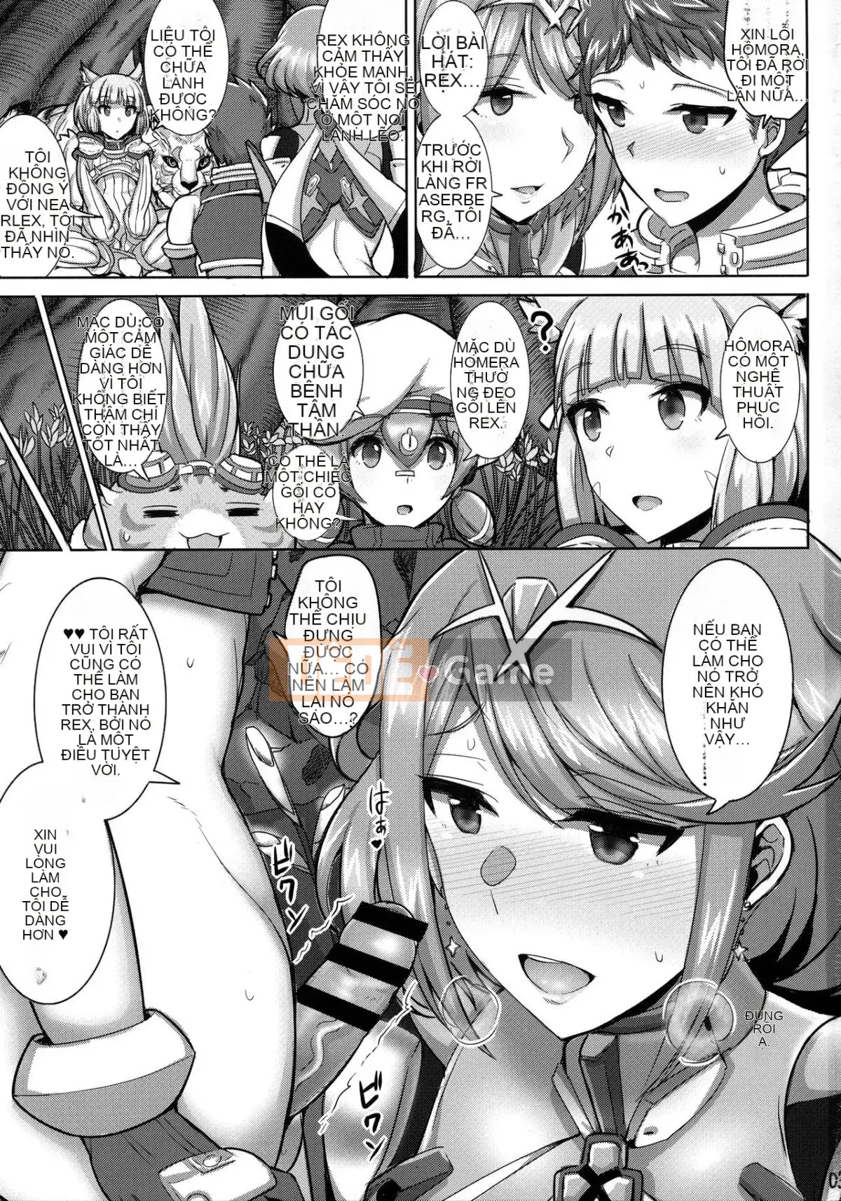 (COMIC1☆13) [Yuasa Rengo (Jean Louis)] Ecchi na Blade wa Sukika? (Xenoblade Chronicles 2)