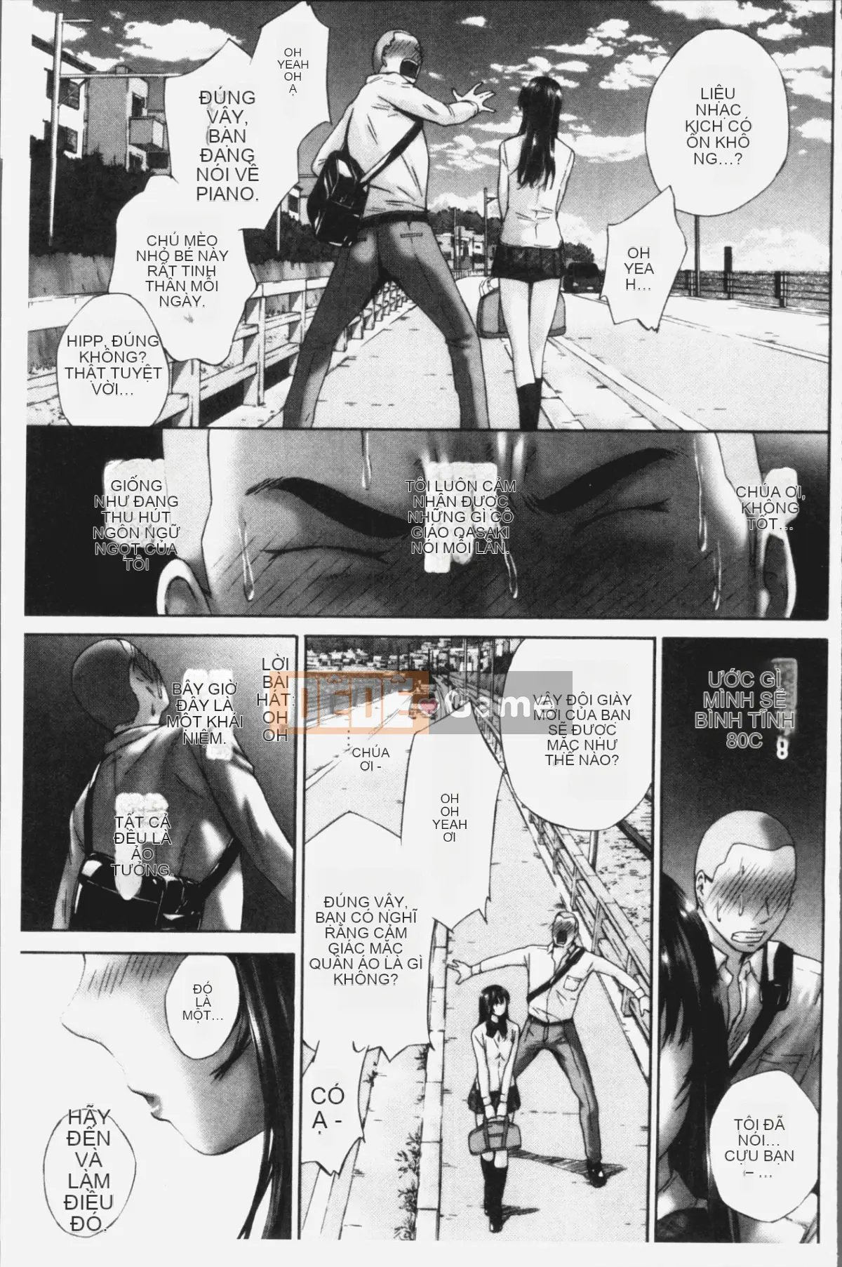 [Nhóm quét 4K][Sorairo Kanata] Trang giấy trắng mùa xuân của nữ sinh Momojiri