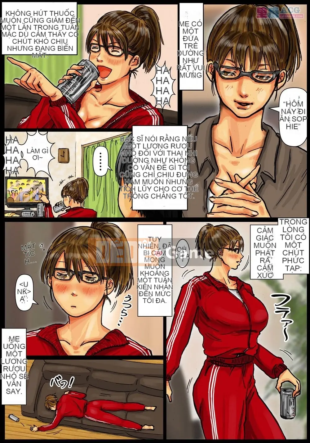 [黑猫スミス] Người mẹ say rượu lấy đi trinh nữ của tôi 2