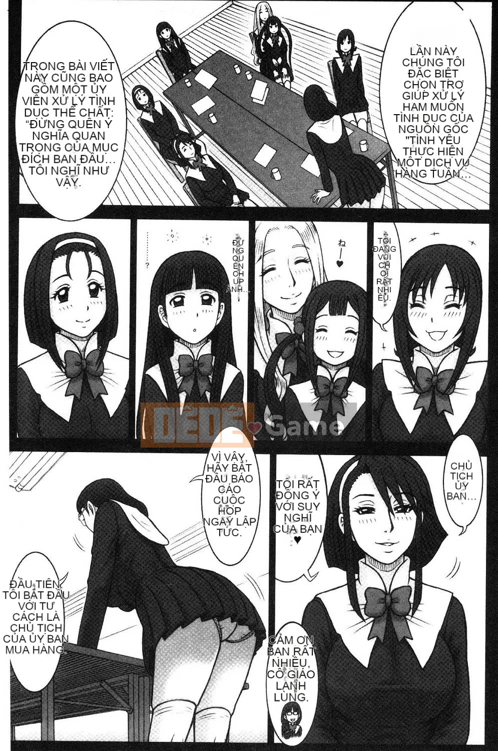 [Kazeteki Koubou][13.] Riêng Risshin Gakuen -Ủy ban xử lý tình dục và công việc của nó.