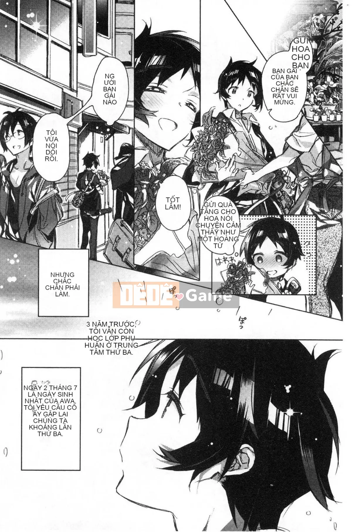 [Kazeteki Koubou][Kasuga Souichi] Tôi muốn hôn bạn bằng một sợi chỉ đỏ.