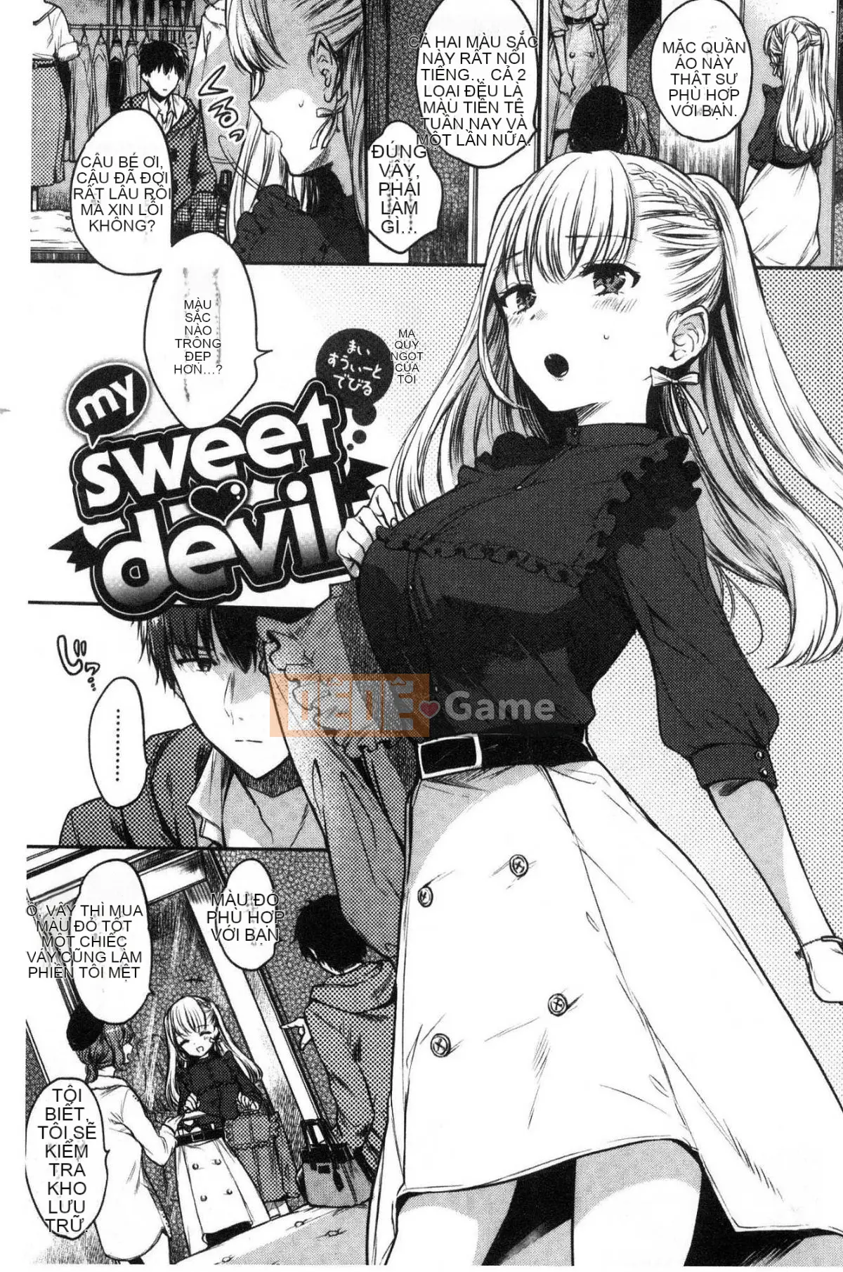 [Kazeteki Koubou][Emi Hinahara]My Sweet♥Deviru Con quỷ nhỏ dễ thương ngọt ngào của tôi