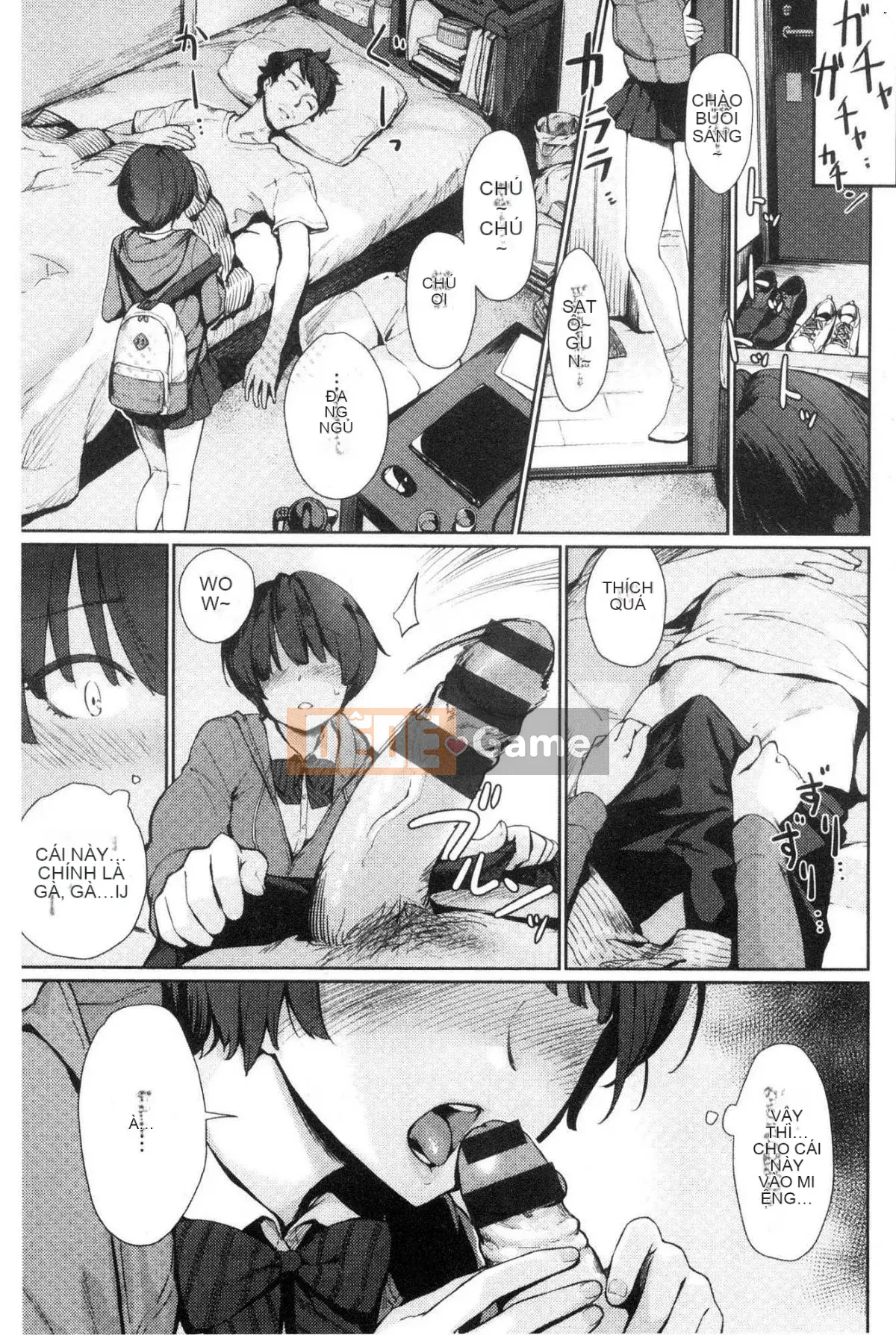 [Kazeteki Koubou][Kumura Karu] Quan hệ tình dục tại nhà của một cô gái