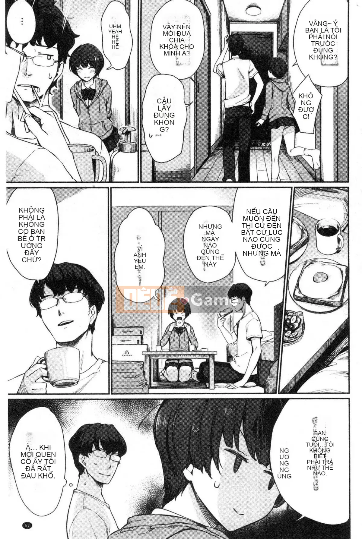 [Kazeteki Koubou][Kumura Karu] Quan hệ tình dục tại nhà của một cô gái