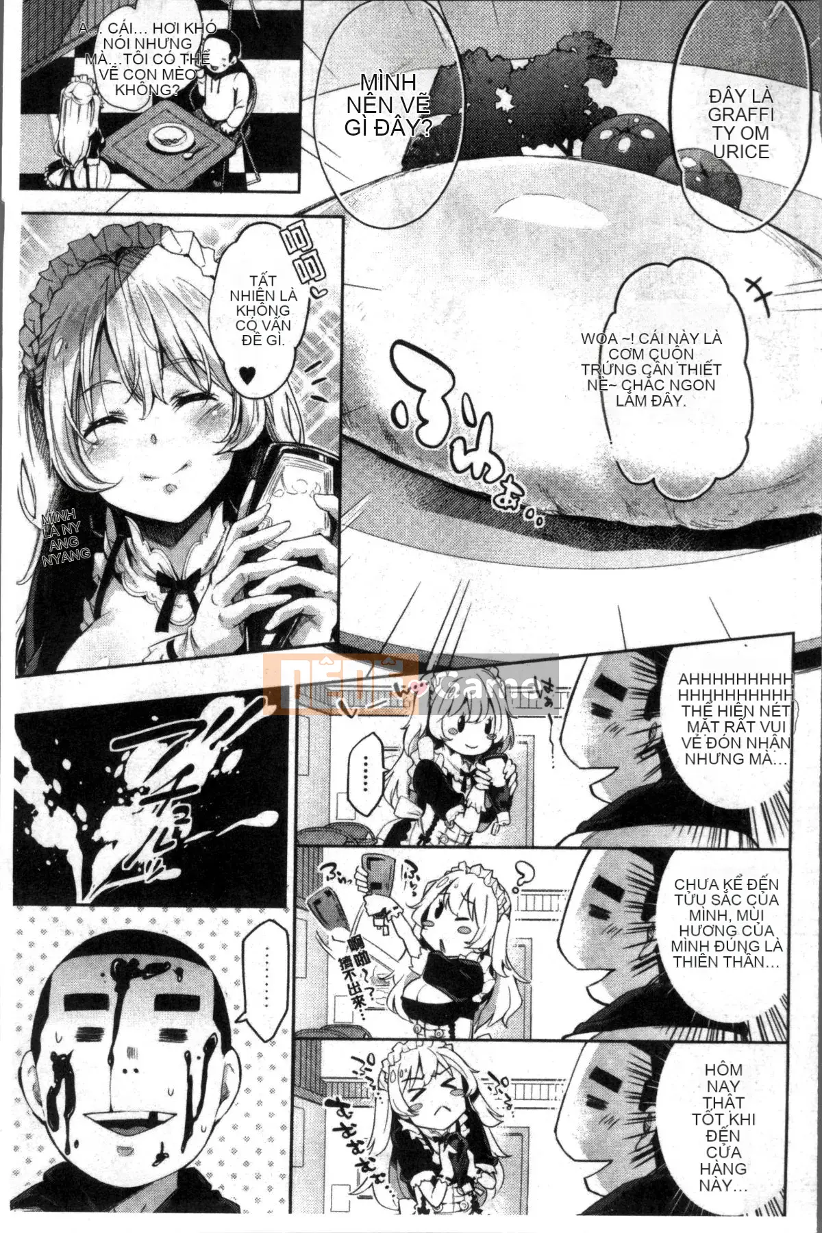 [Bộ lau nhà 4K][Gạo không cần vo] Kuchu Kuchu