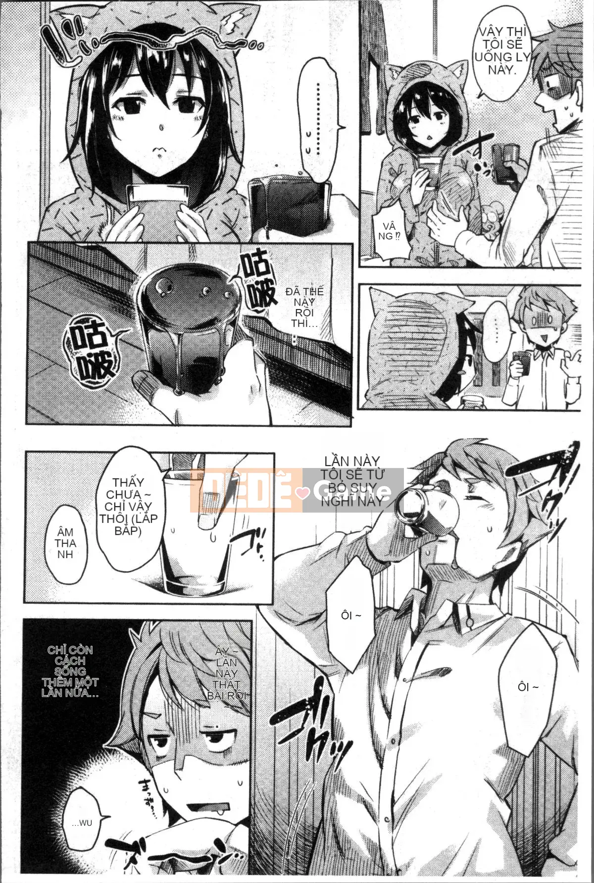 [Bộ lau nhà 4K][Gạo không cần vo] Kuchu Kuchu