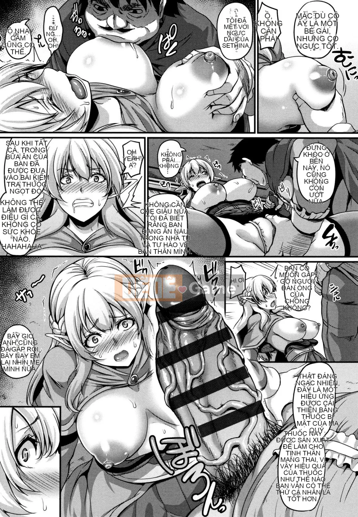 [Yihong] Love Lady の Tục tĩu エルフ[Hán hóa cá nhân chùa Chuông Xixing]