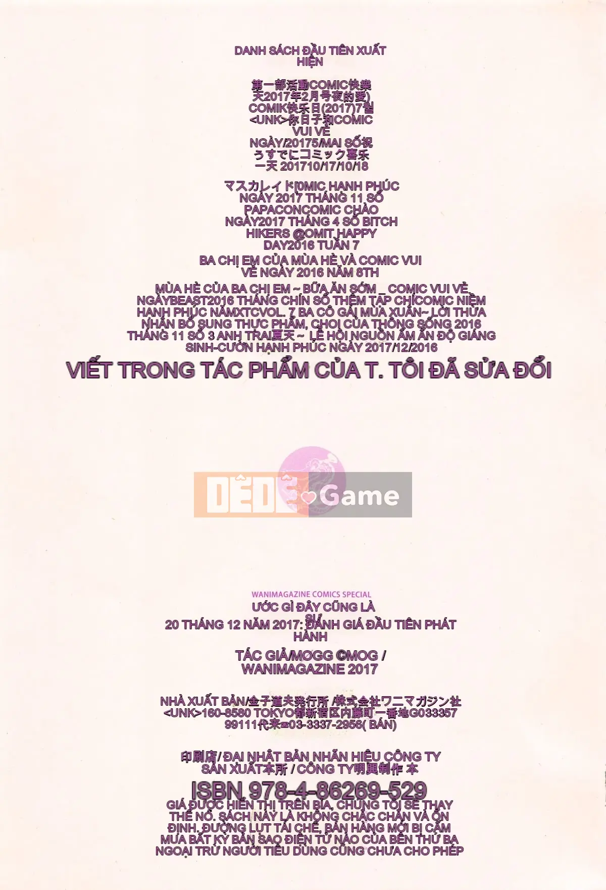 [Tài liệu Ten Yi Tong Bong Han] [mogg] Yoru no Koibito