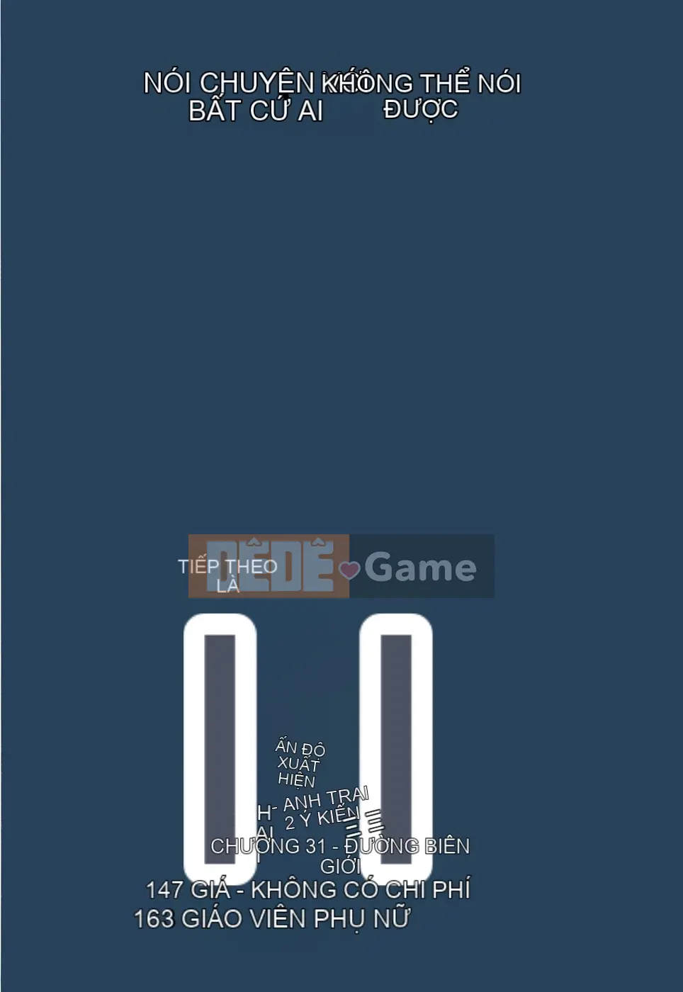 [Manzo] Tôi không thể nói với ai