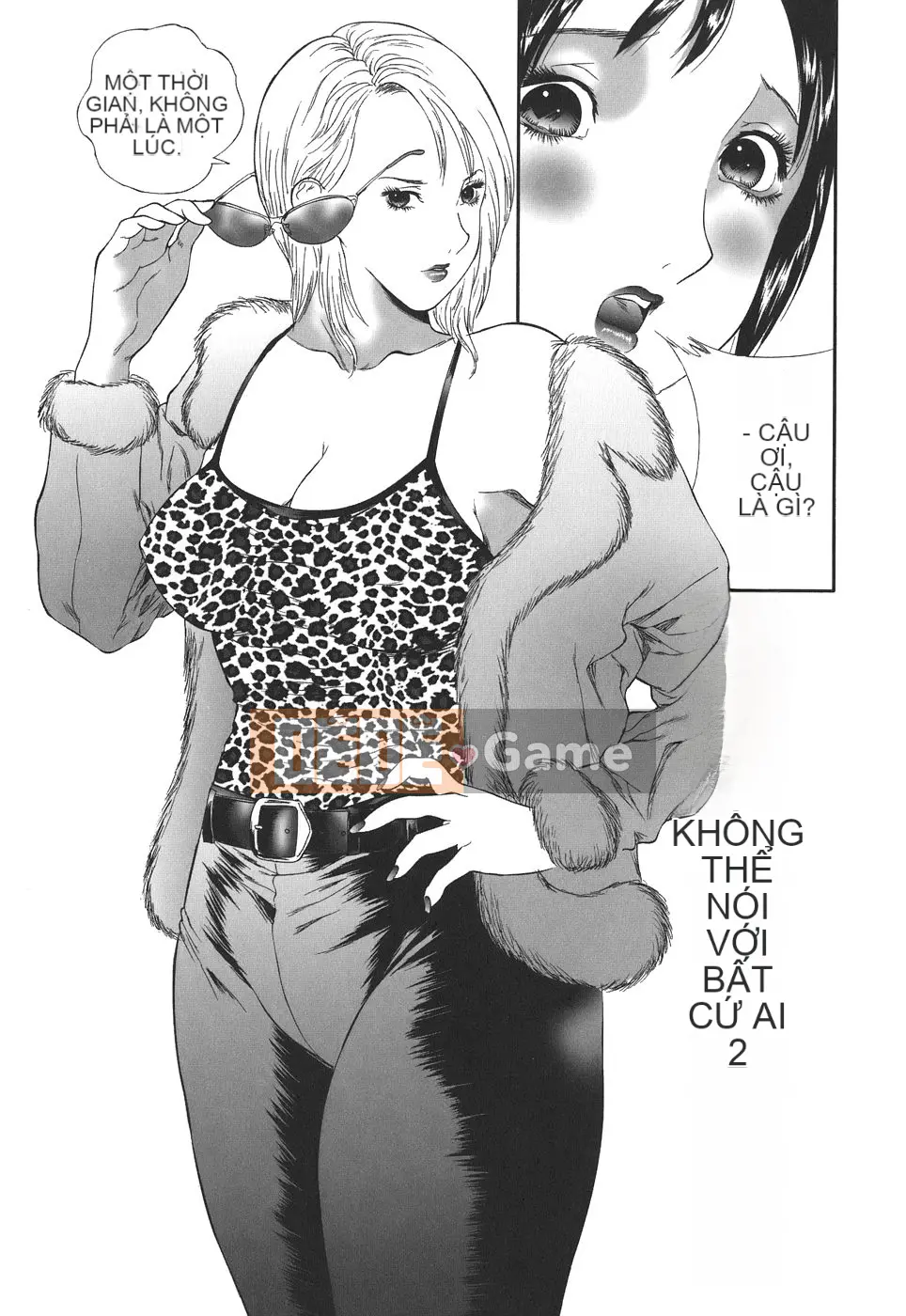 [Manzo] Tôi không thể nói với ai