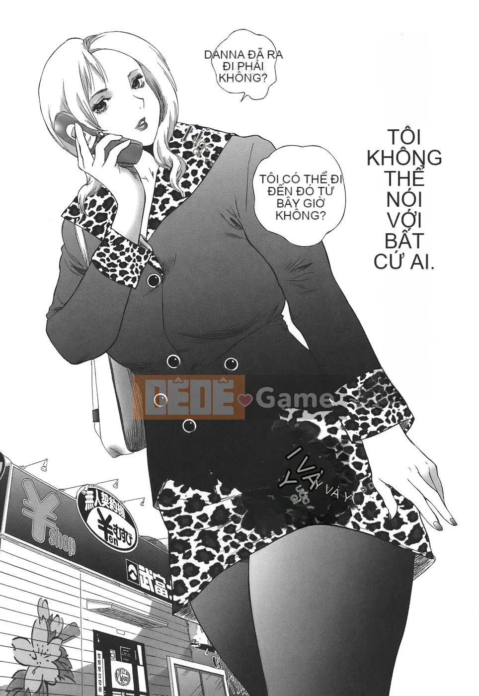 [Manzo] Tôi không thể nói với ai