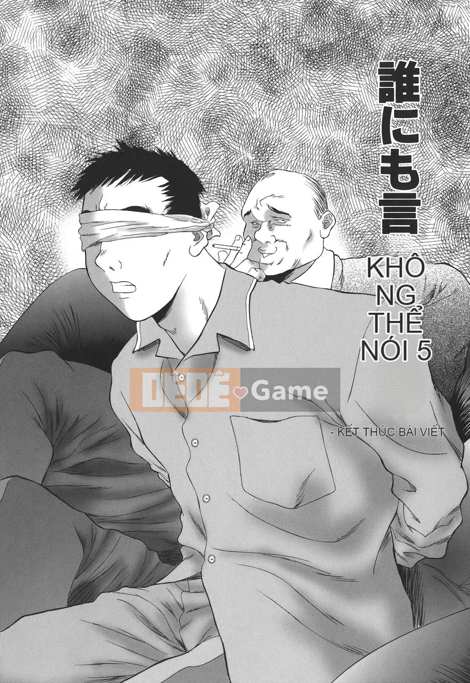 [Manzo] Tôi không thể nói với ai