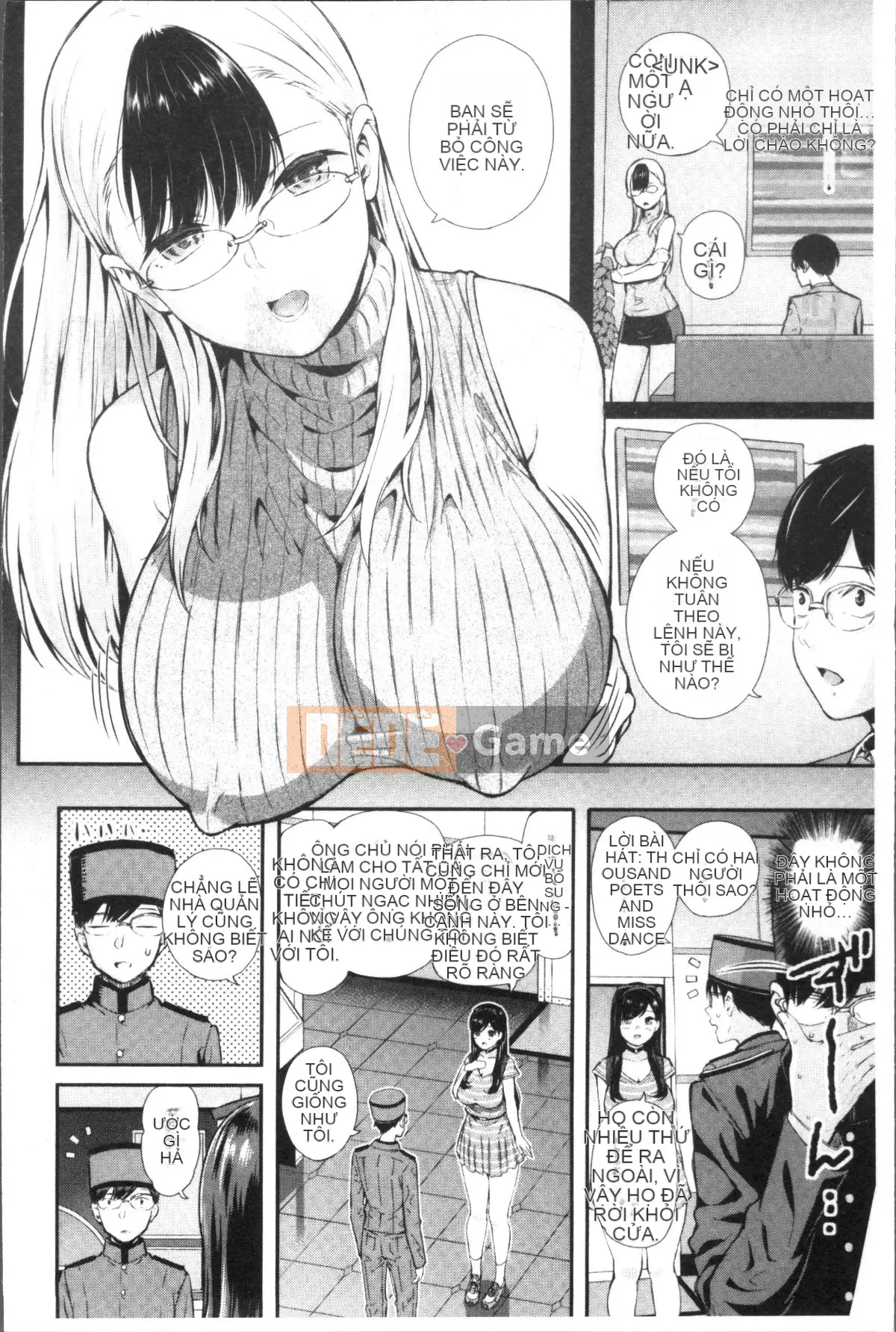 [Đội càn quét 4K][Shirokoku] Mạng lưới bao vây các cô gái