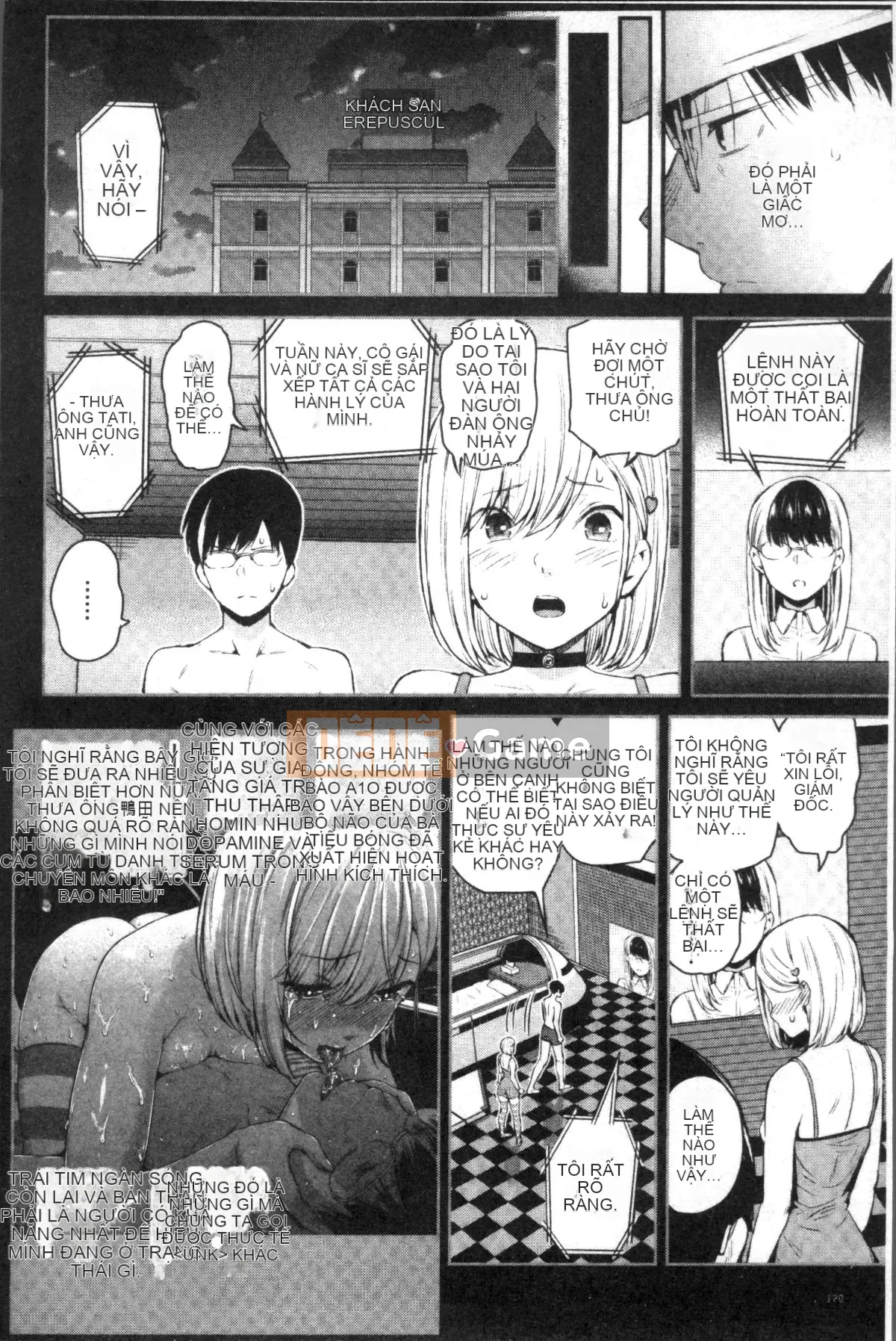 [Đội càn quét 4K][Shirokoku] Mạng lưới bao vây các cô gái