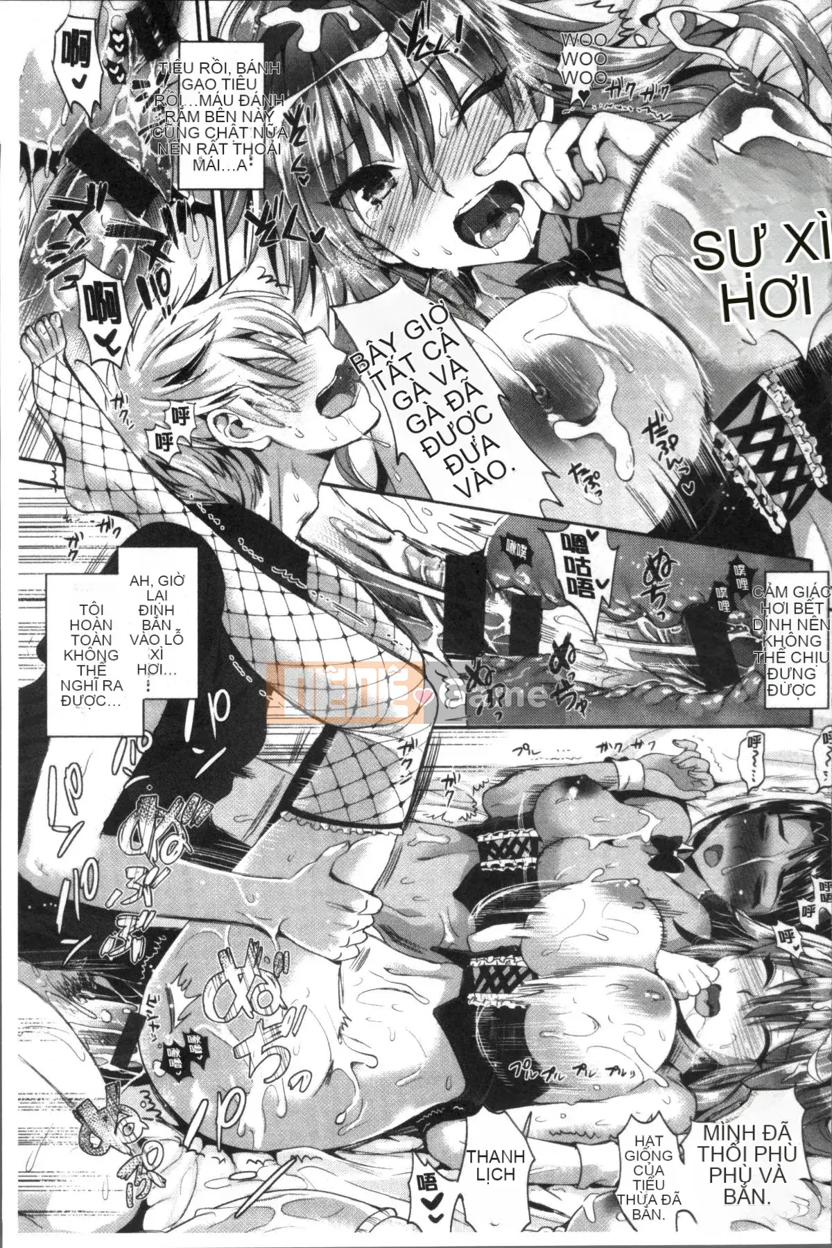 [Nhóm càn quét 4K][Sa Kojima] Pure Bitch Harem