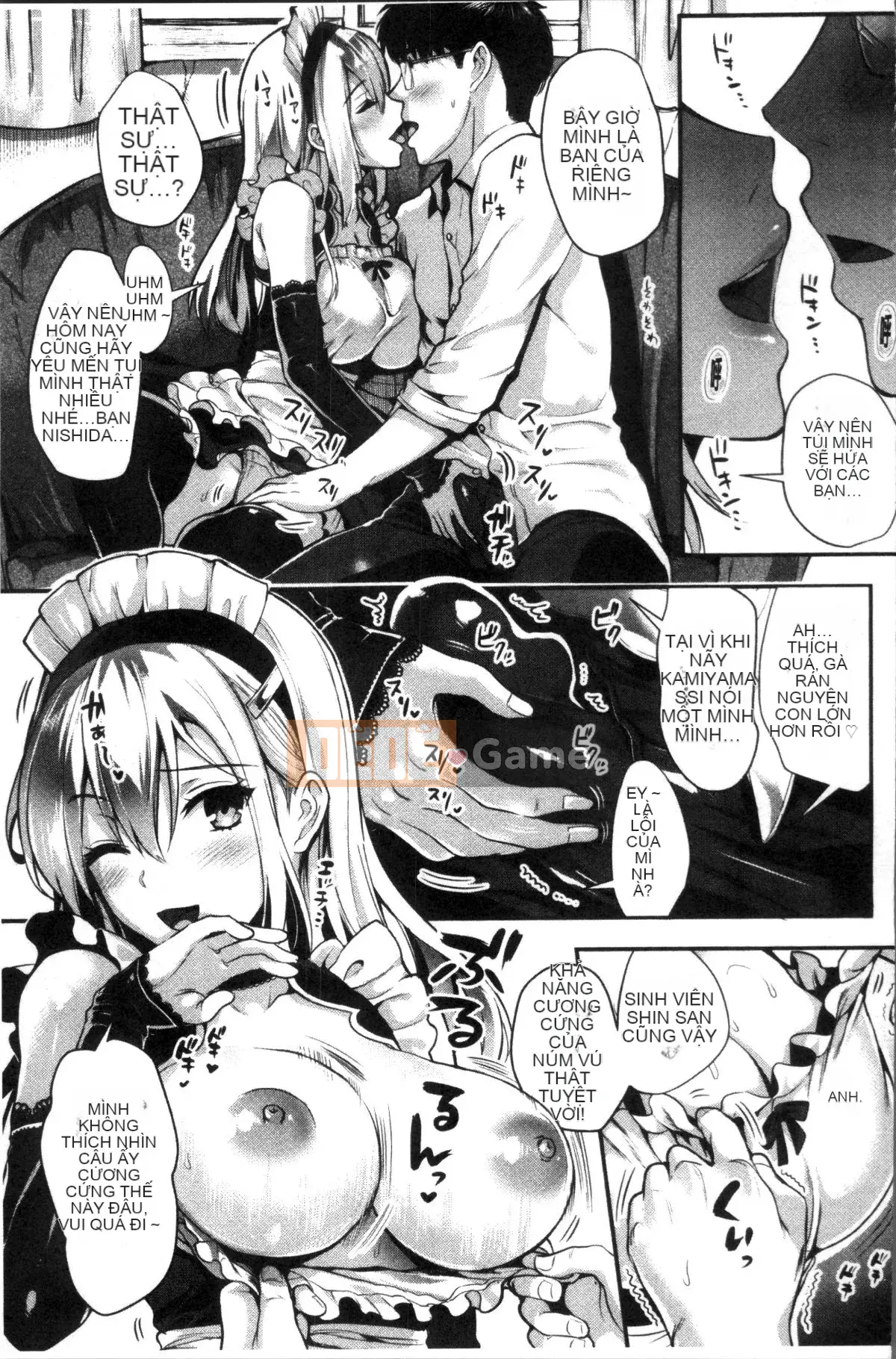 [Nhóm càn quét 4K][Sa Kojima] Pure Bitch Harem