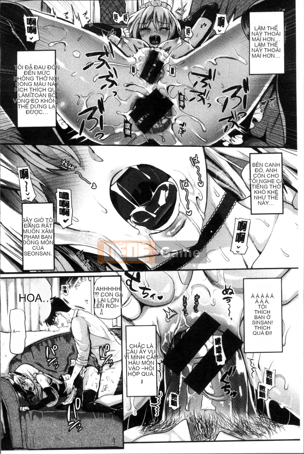 [Nhóm càn quét 4K][Sa Kojima] Pure Bitch Harem