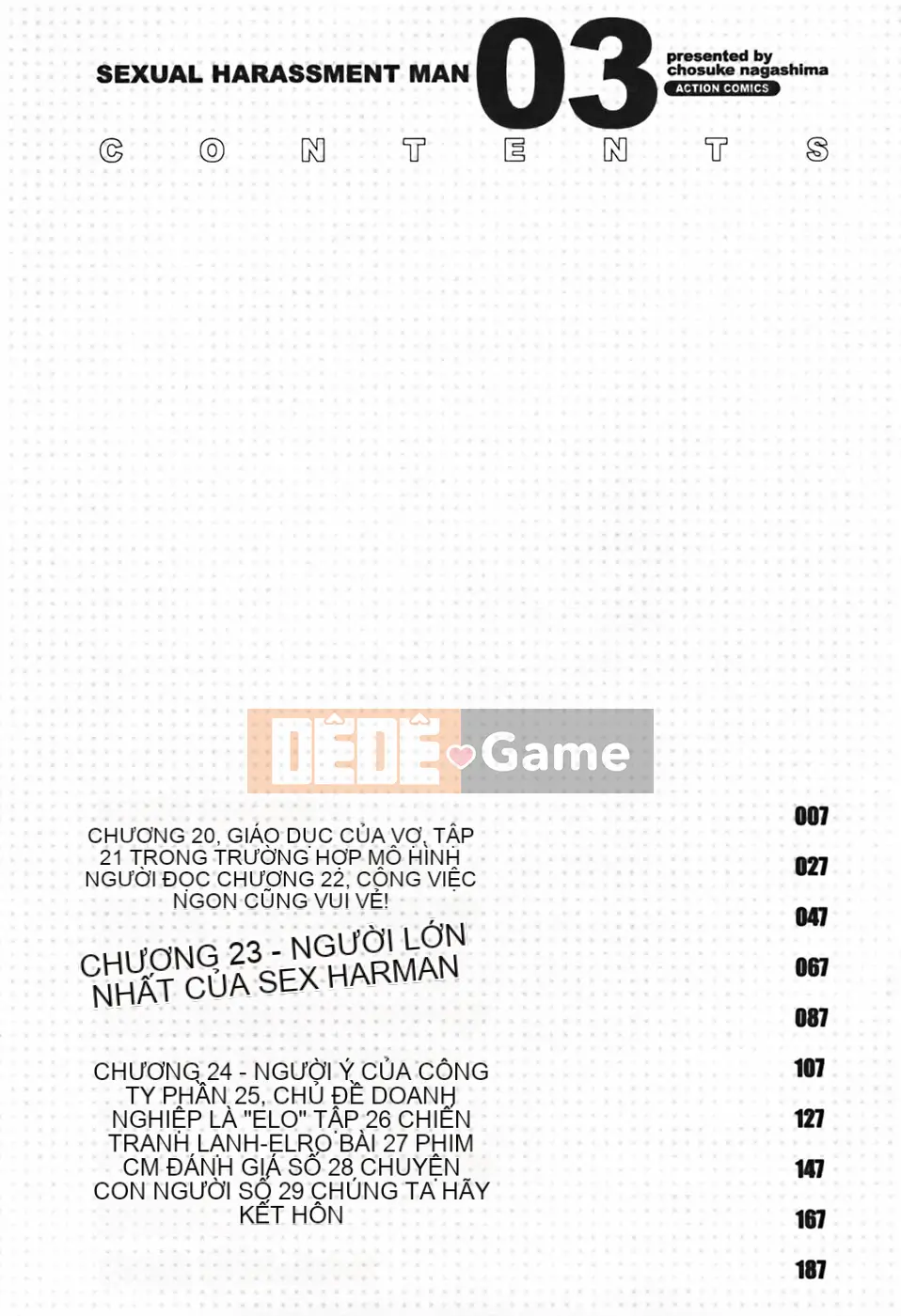 [Nagashima Chousuke] Người đàn ông quấy rối tình dục Tập 03