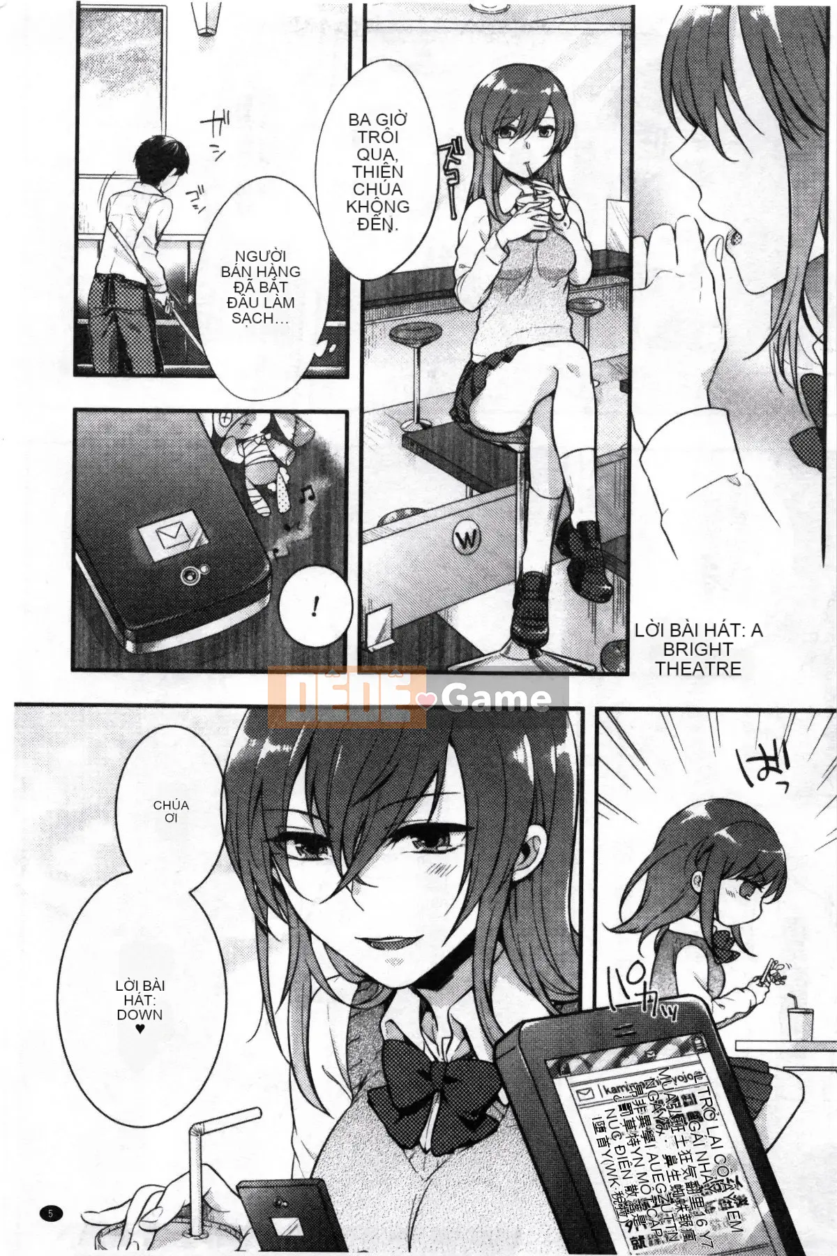 [Koui Yoru] Cô gái chạy trốn đợi Chúa