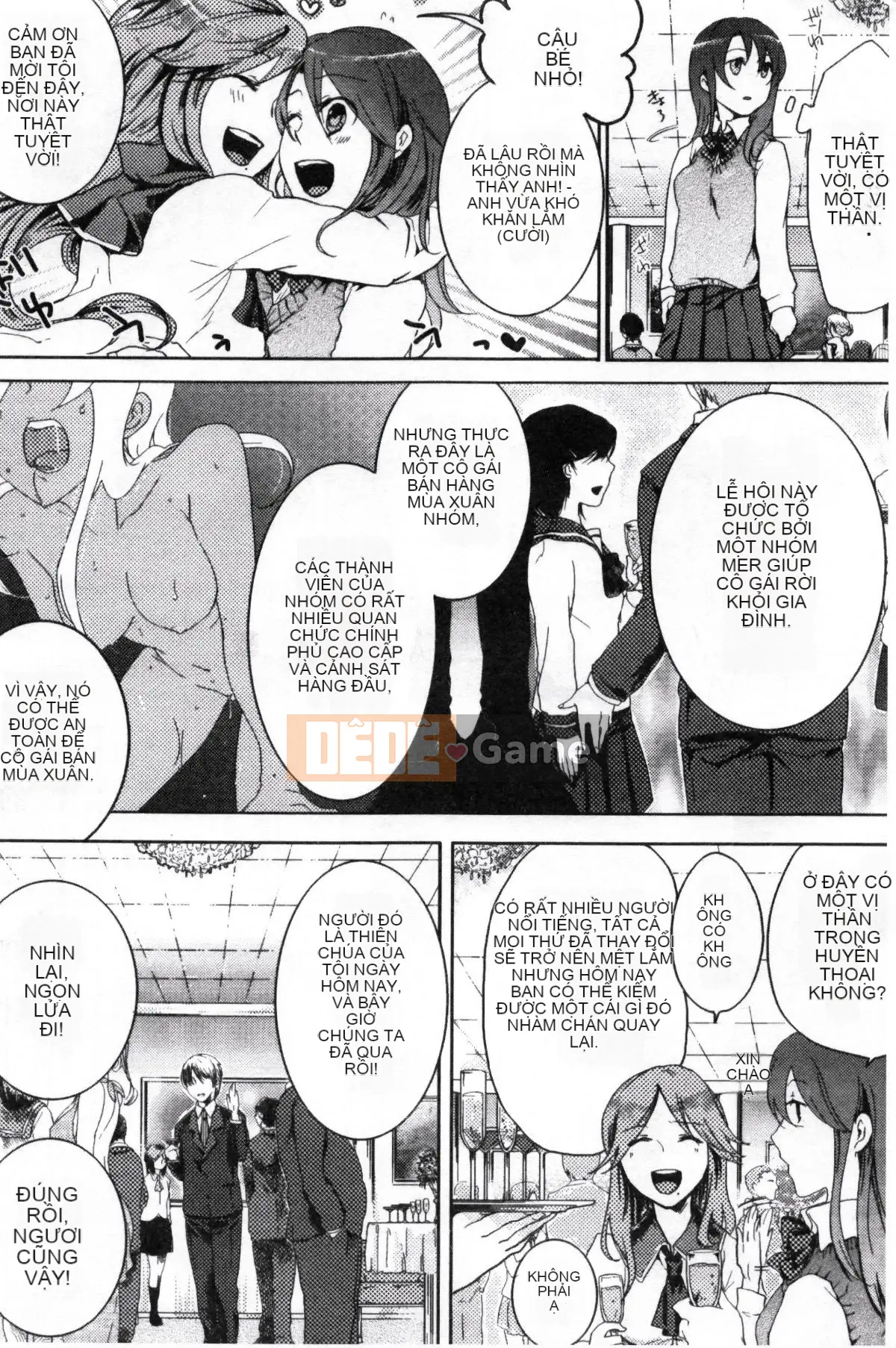 [Koui Yoru] Cô gái chạy trốn đợi Chúa