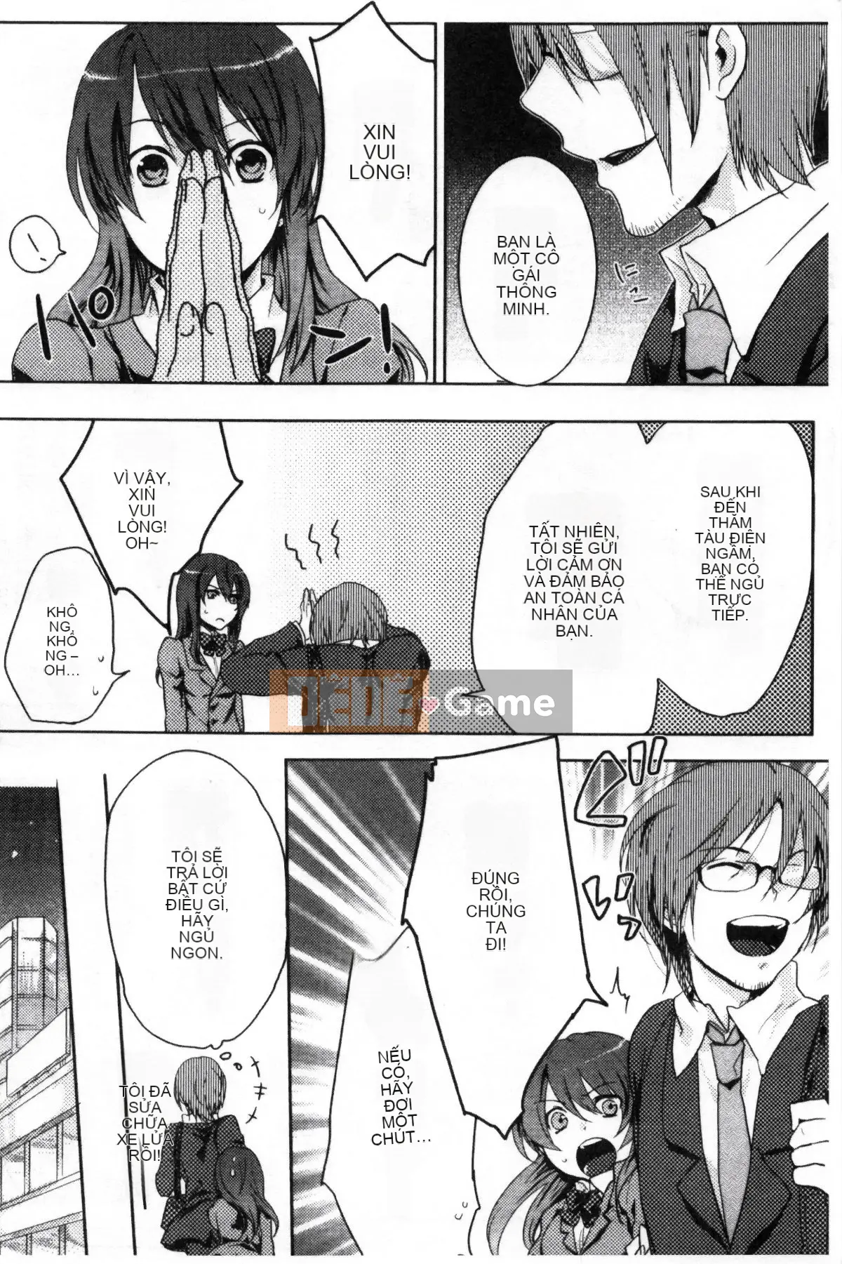 [Koui Yoru] Cô gái chạy trốn đợi Chúa