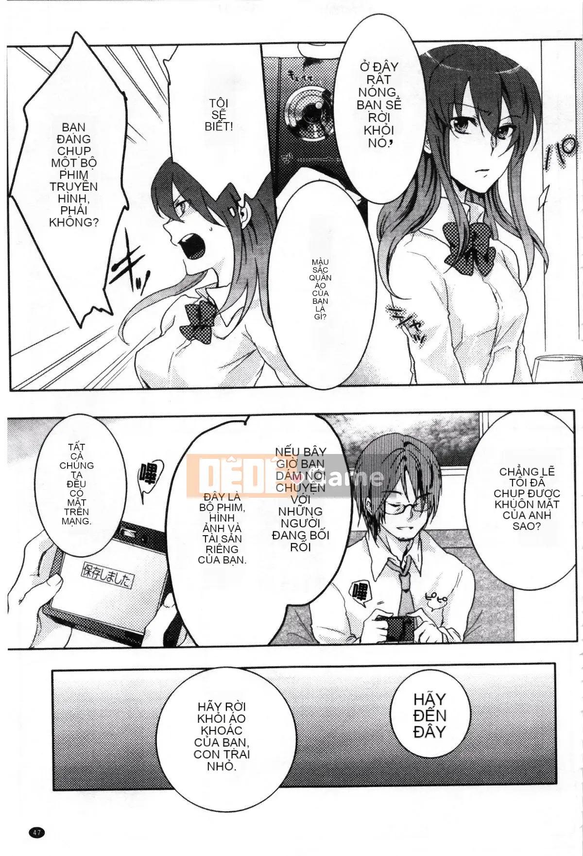 [Koui Yoru] Cô gái chạy trốn đợi Chúa